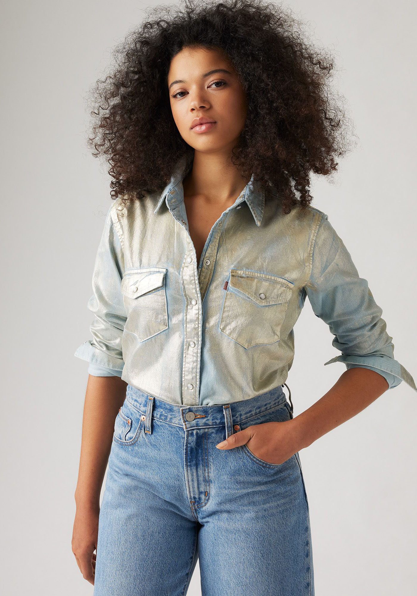 Levi's Jeans blouse ICONIC WESTERN