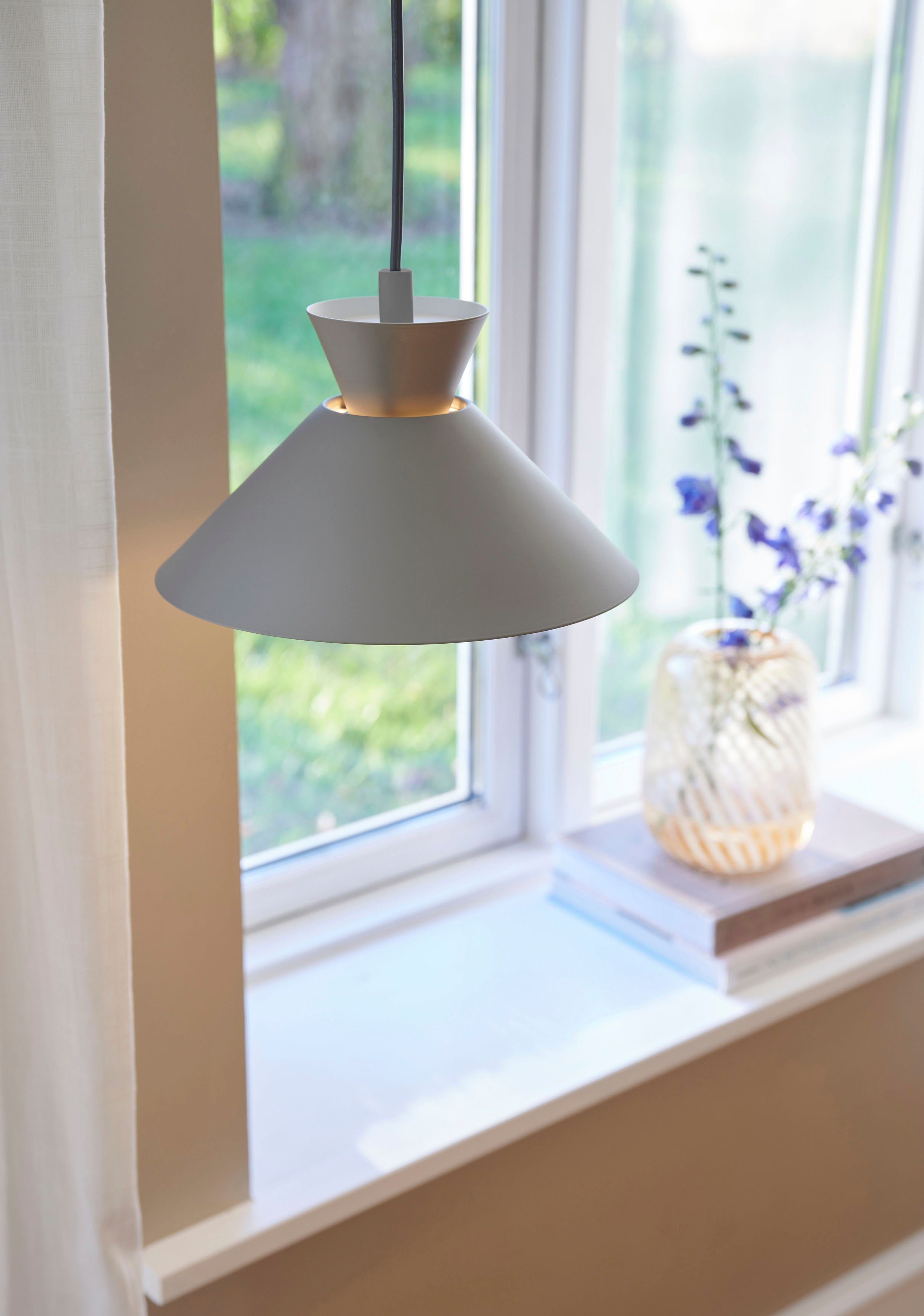 Nordlux Hanglamp Dial Noordse eenvoud met duidelijke lijnen, decoratief uplight-effect (1 stuk)