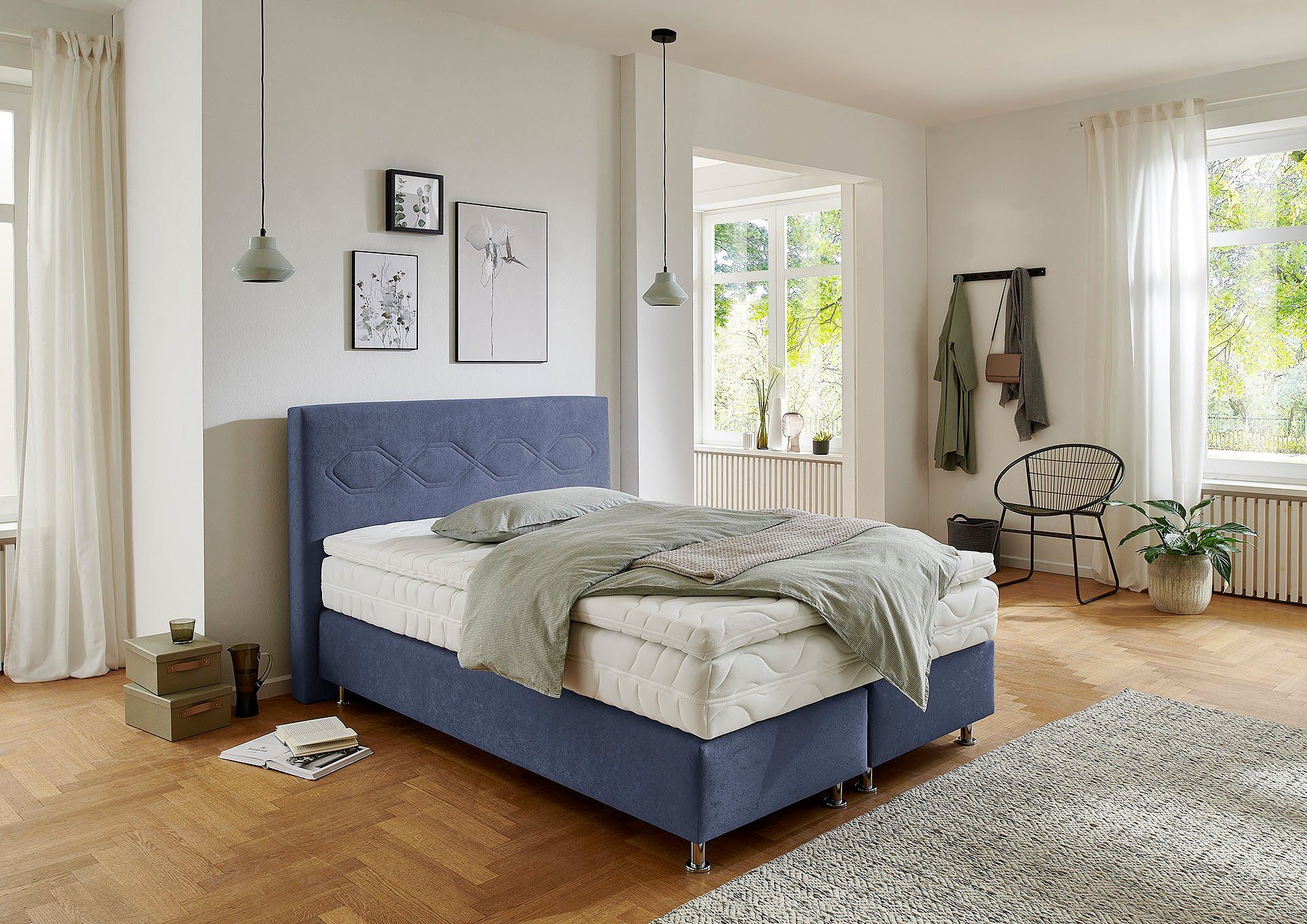 Westfalia Polsterbetten Boxspring naar keuze met topmatras