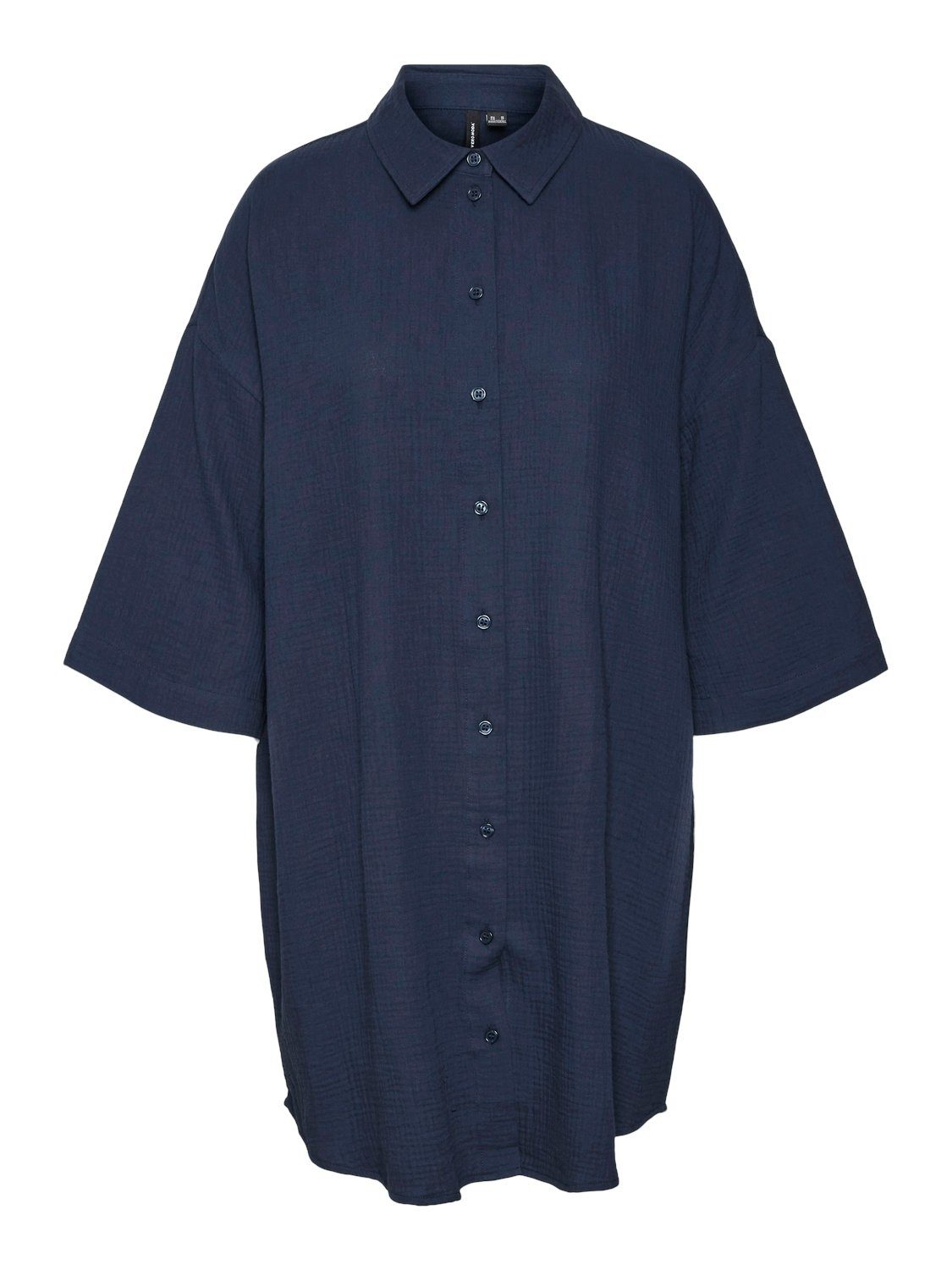 Vero Moda Jurk met overhemdkraag VMNATALI 3/4 LONG OVERSHIRT NOOS