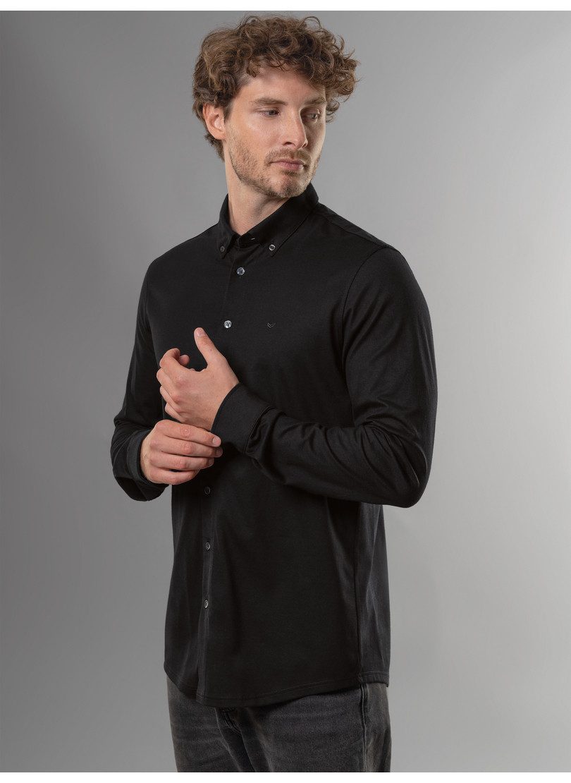 Trigema Poloshirt  business overhemd van DELUXE single jersey (1-delig)