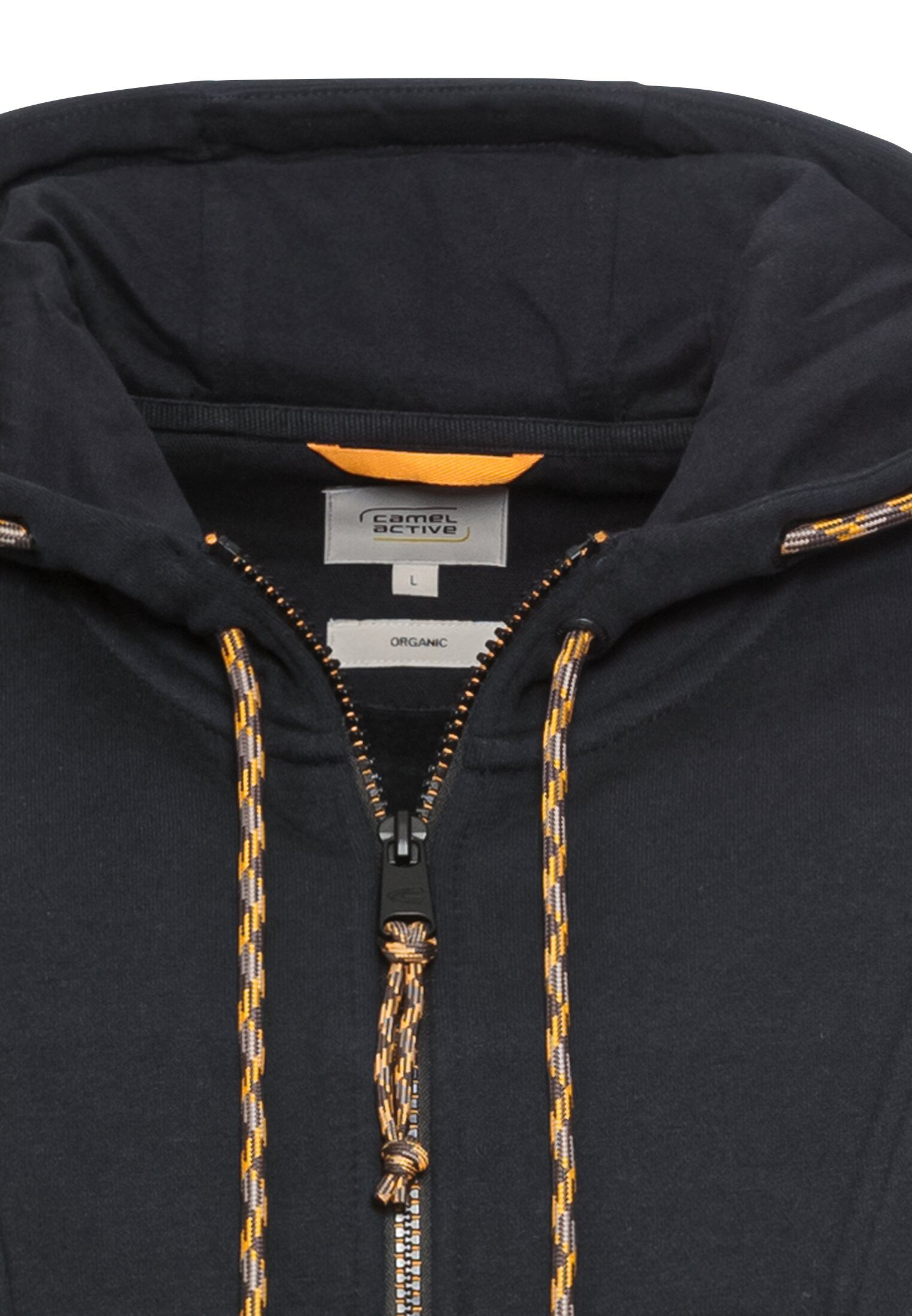camel active Capuchonsweatvest met steekzakken