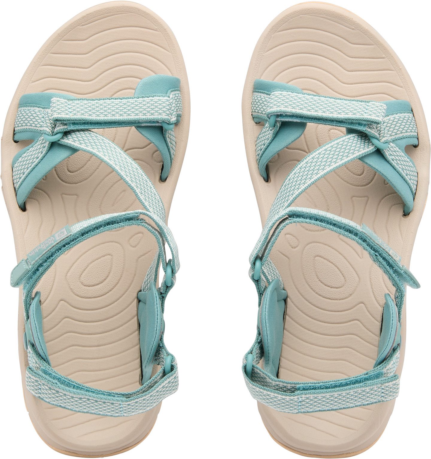 Jack Wolfskin Outdoorsandalen LAKEWOOD RIDE SANDAL W met klittenbandsluiting