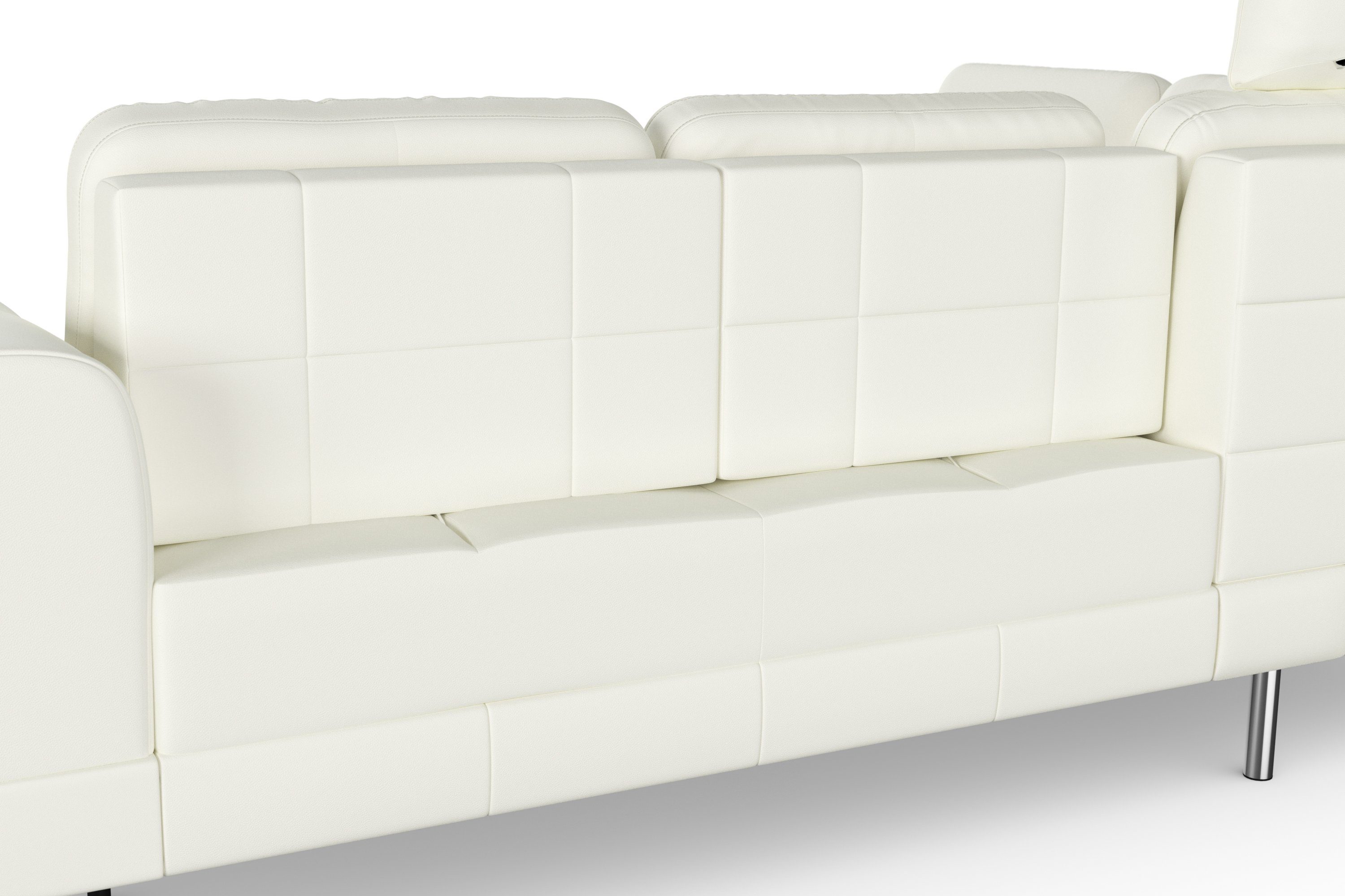 sit&more Hoekbank Bendigo L-vorm inclusief zitdiepteverstelling, bodemvrijheid 15 cm, in 2 pootkleuren