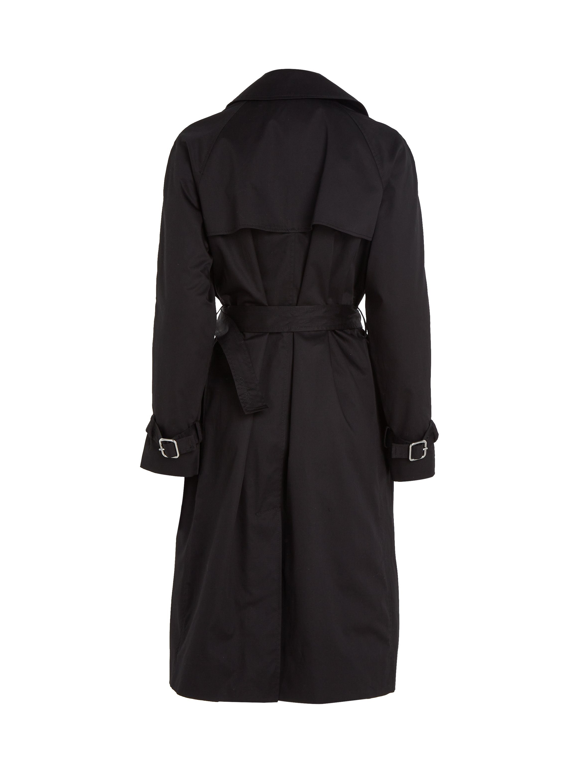 Calvin Klein Outdoorjack ESSENTIAL TRENCH COAT (set, 2 stuks, Met riem)