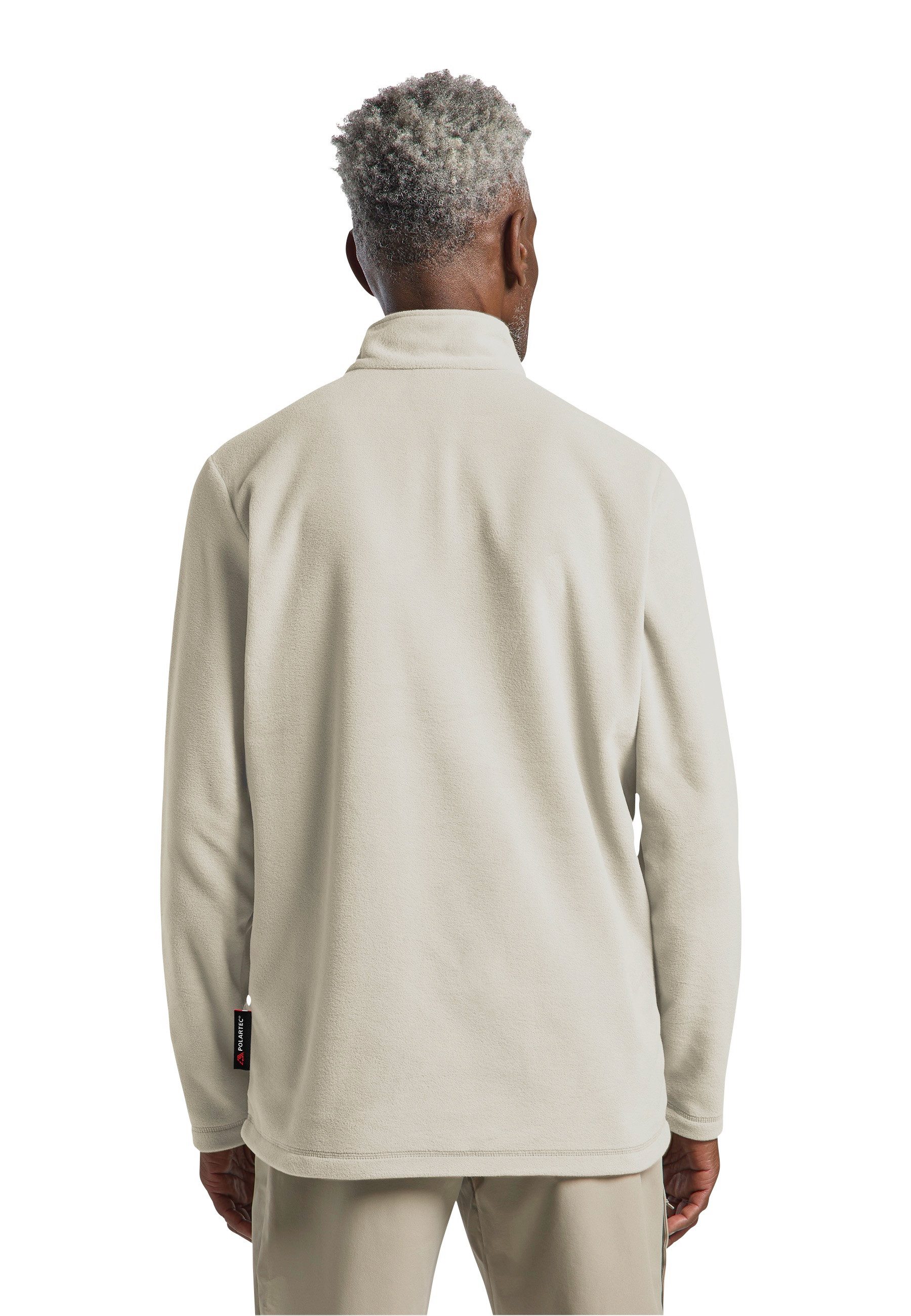 Jack Wolfskin Fleecetrui TAUNUS HZ M van gerecycled polyester, ademend