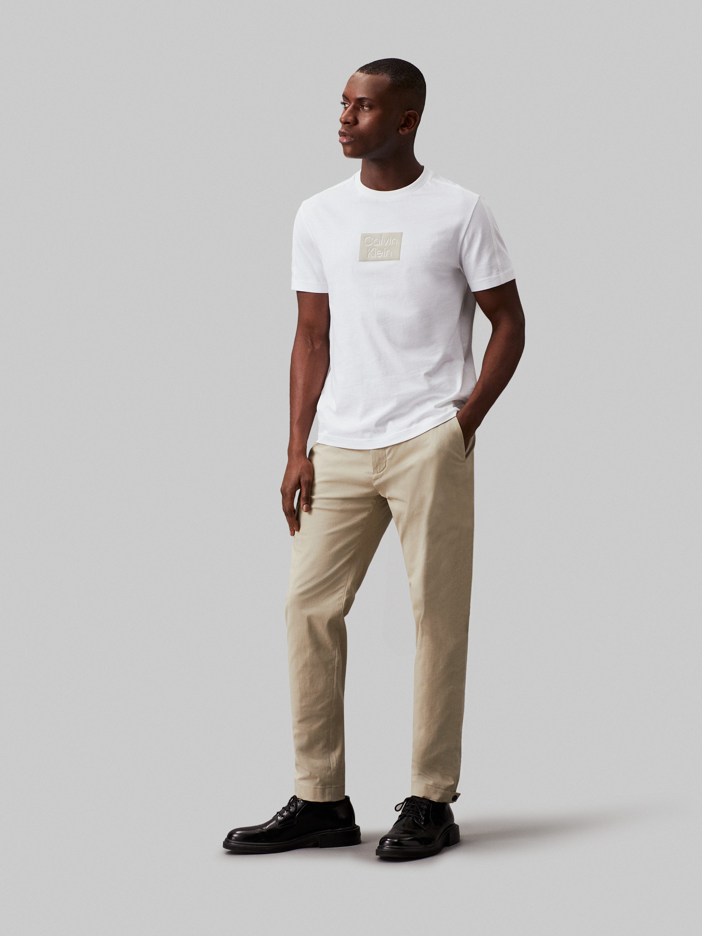Calvin Klein T-shirt CUT OUT SHADOW LOGO T-SHIRT