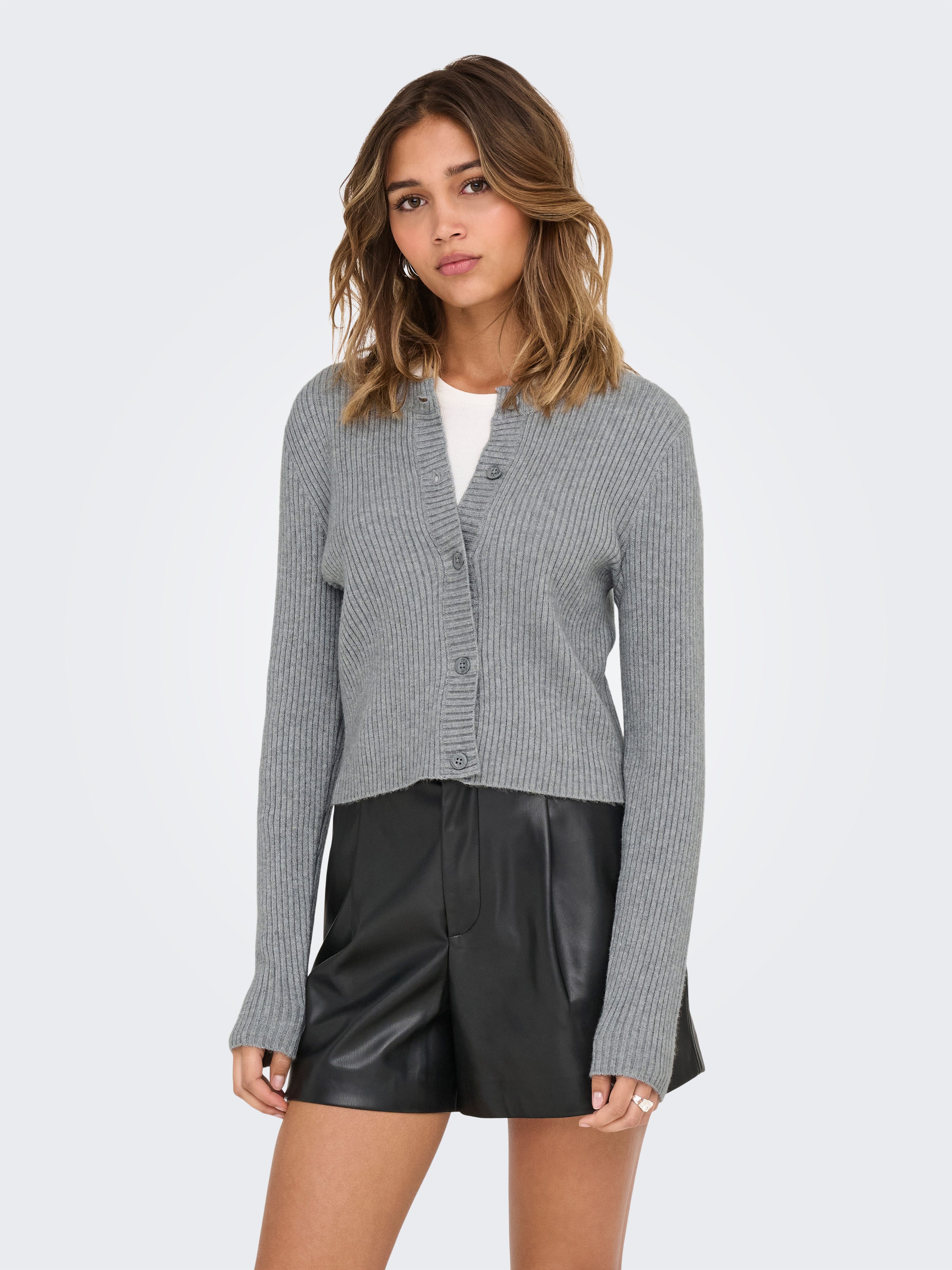 Only Vest ONLKATIA LS BUTTON CARDIGAN NCA KNT