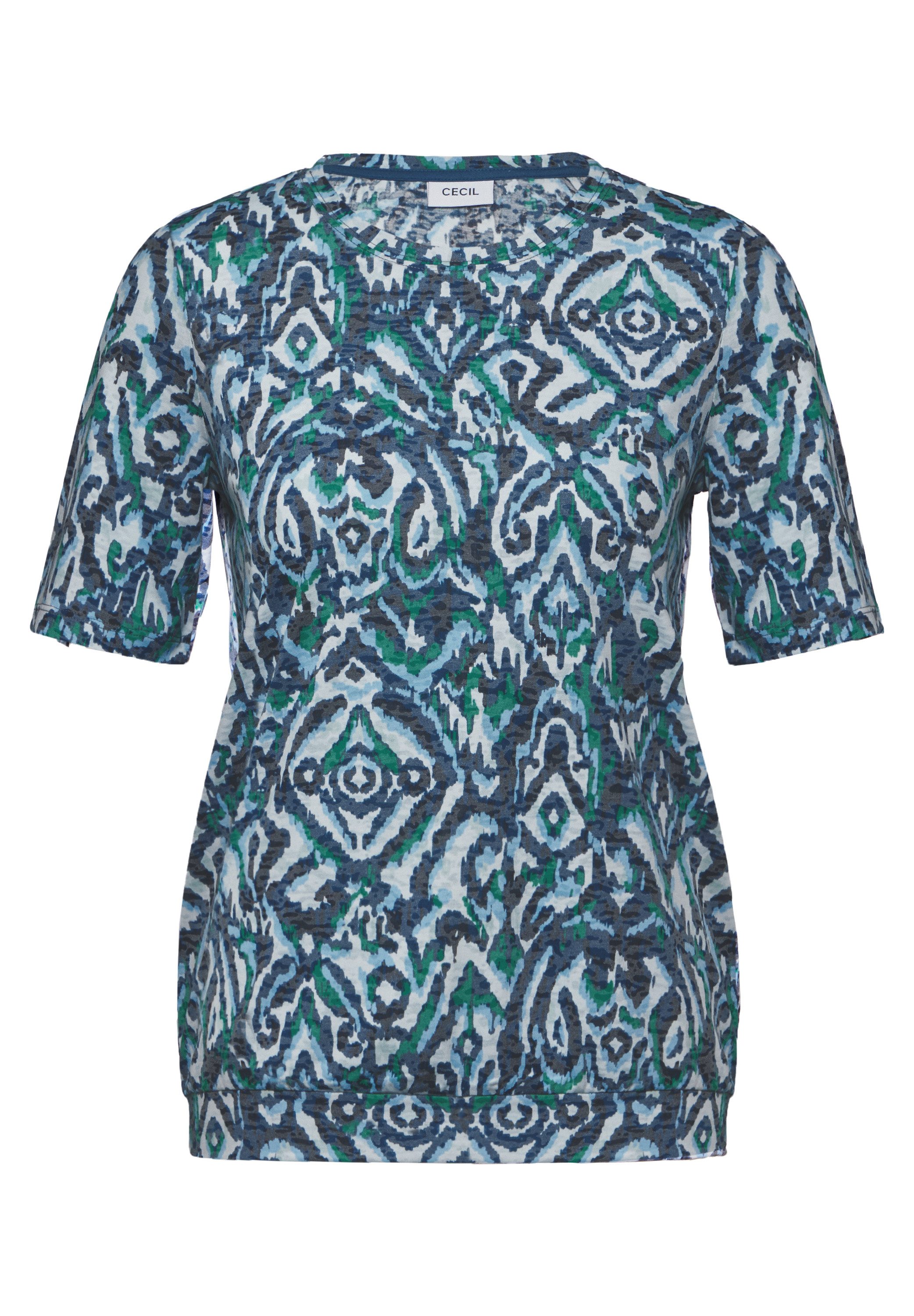 Cecil T-shirt met print all-over