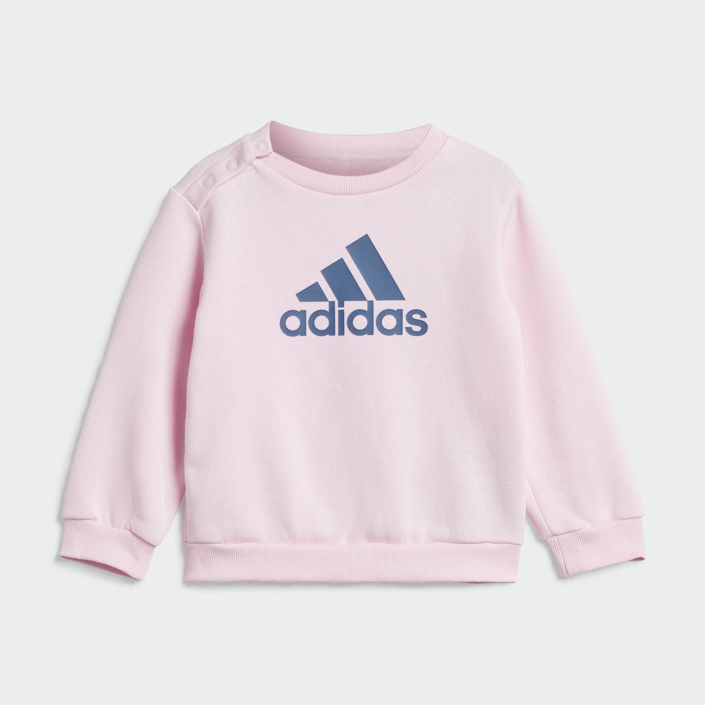 adidas sportswear trainingspak i bos logo jog (set, 2-delig) roze