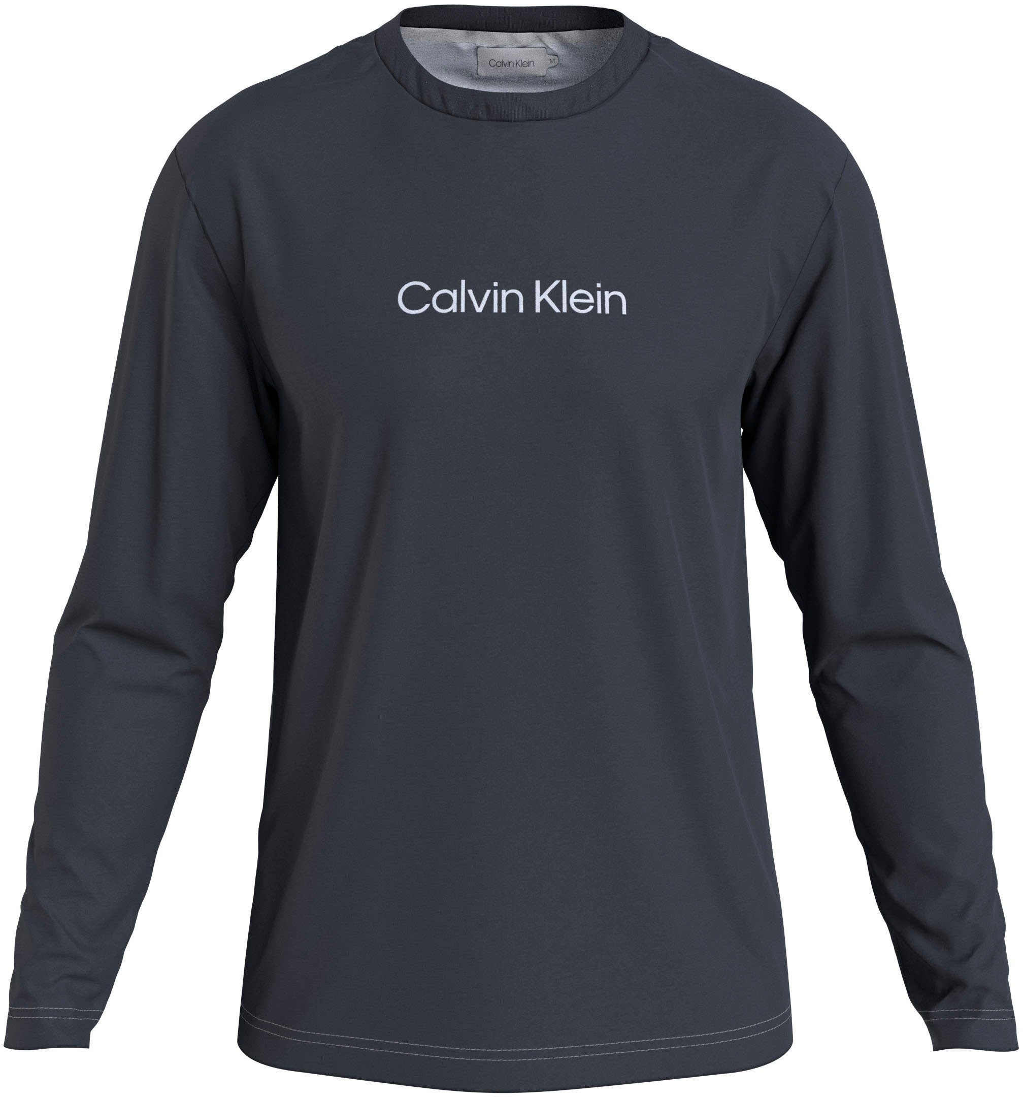 Calvin Klein Shirt met lange mouwen HERO LOGO LS T-SHIRT met een logo-opschrift