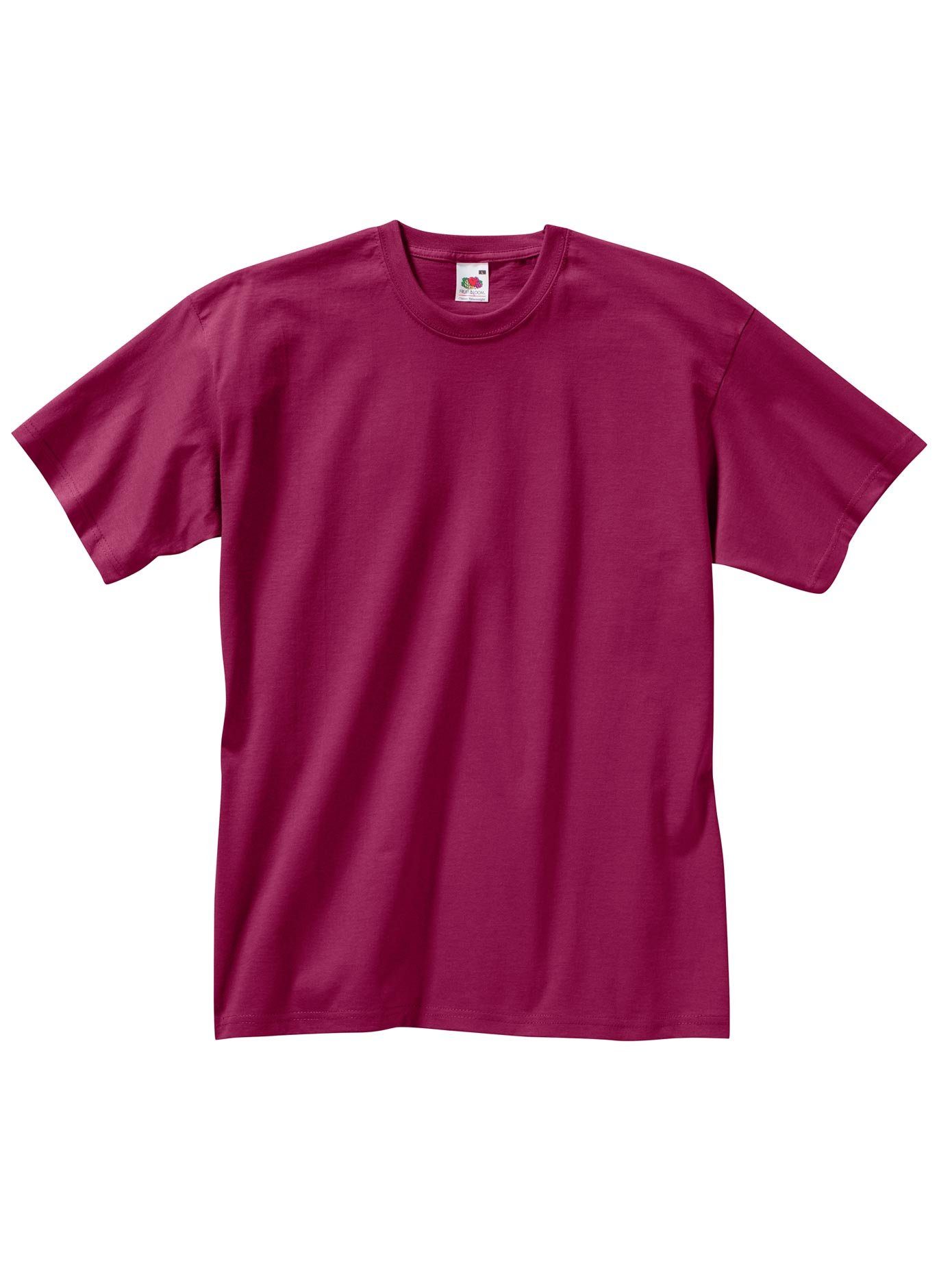 Fruit of the Loom Shirt met ronde hals Shirt (2-delig)