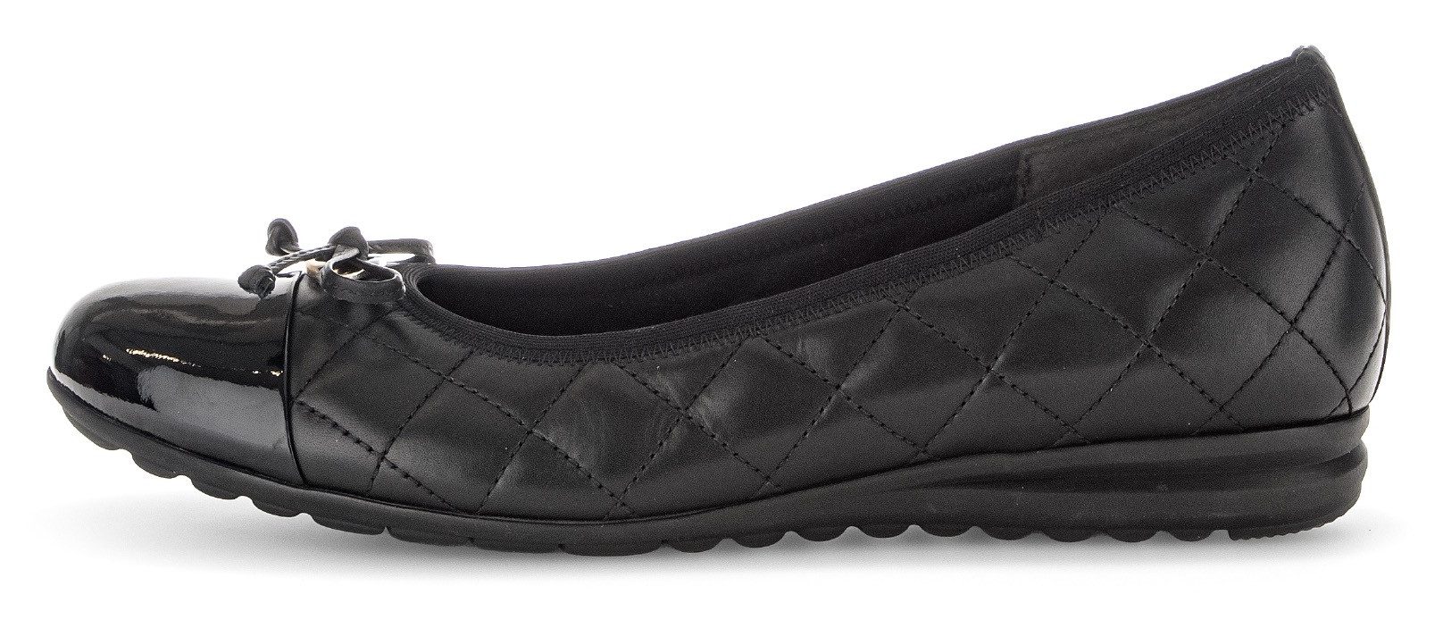 Gabor Ballerina's Florence lage schoen, instapschoen, businessschoen, sierstiksels, breedte g