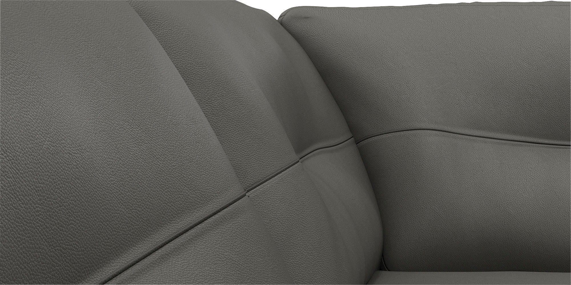 FLEXLUX Hoekbank Glow, super comfortabel door hoogwaardige zitconstructie met binnenvering, L-vorm