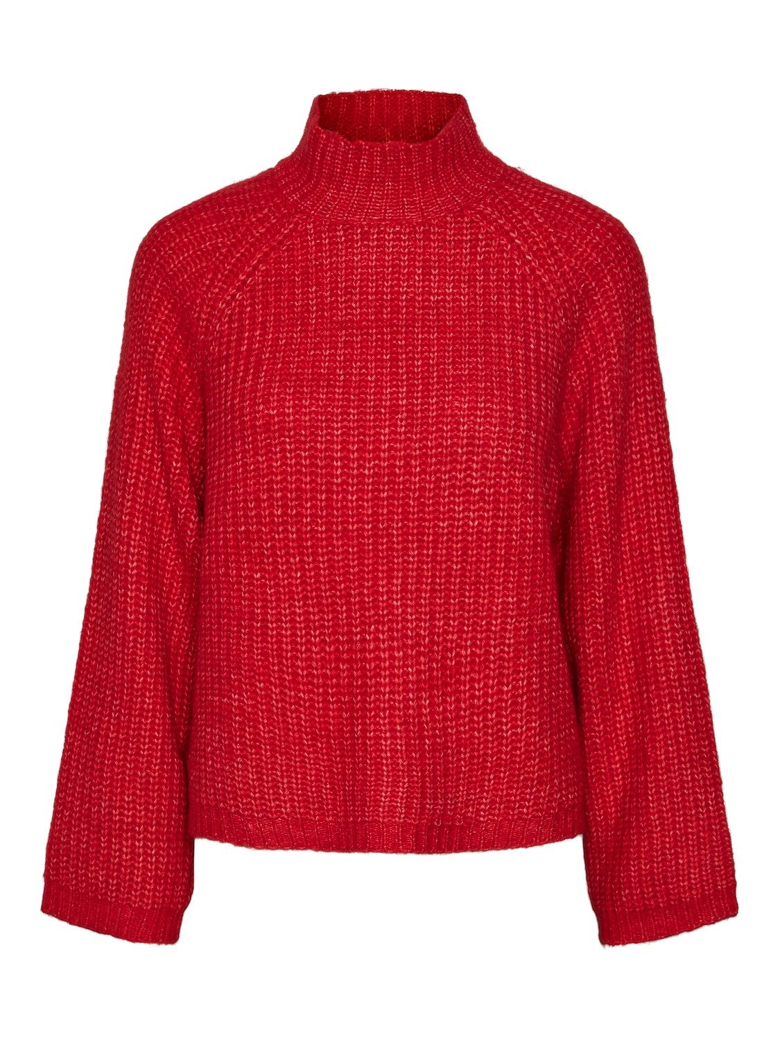 pieces Gebreide trui PCNELL LS HIGH NECK KNIT NOOS