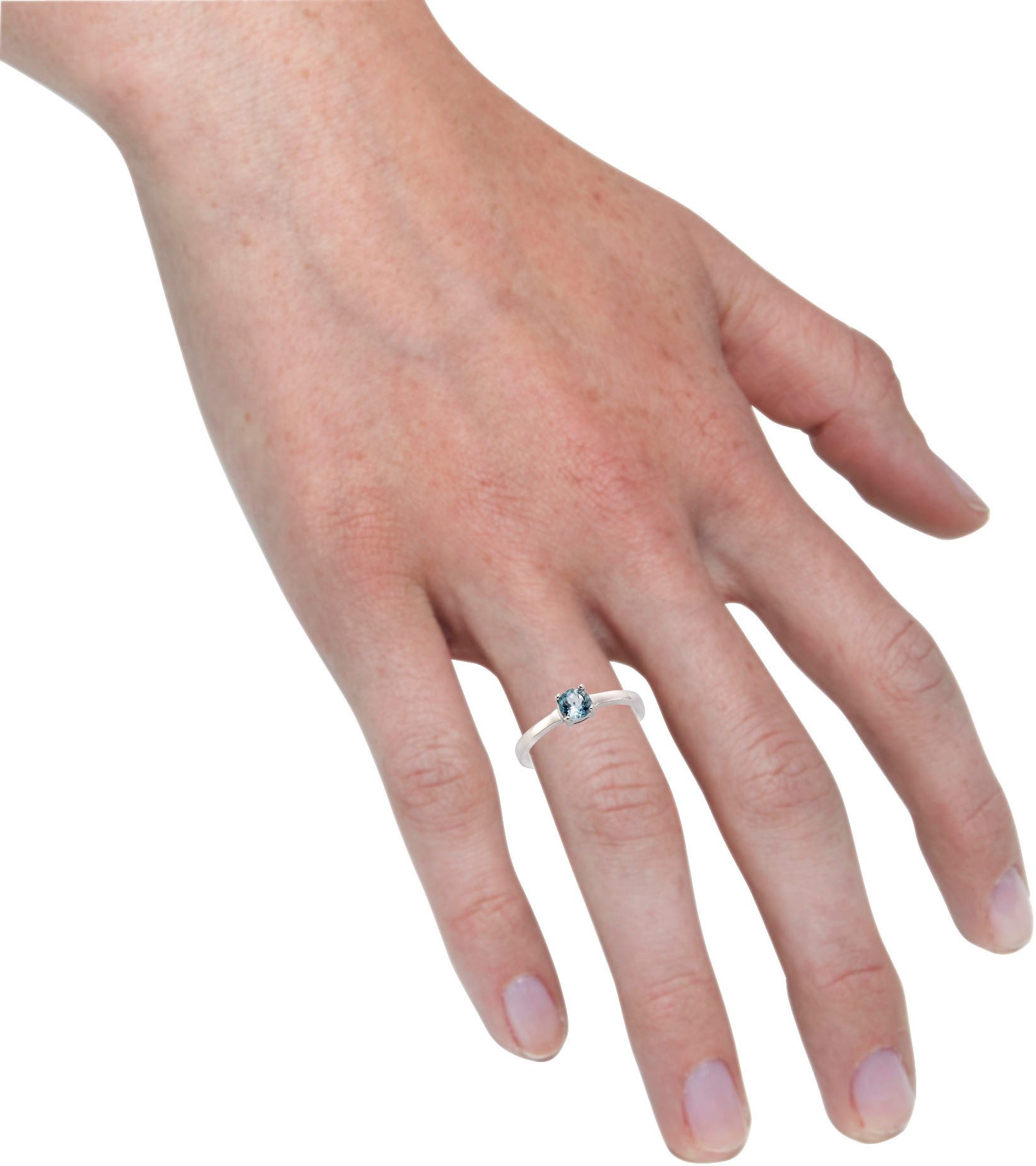 Firetti Zilveren ring Sieraad cadeau zilverkleur 925 vinger ring damesring solitair