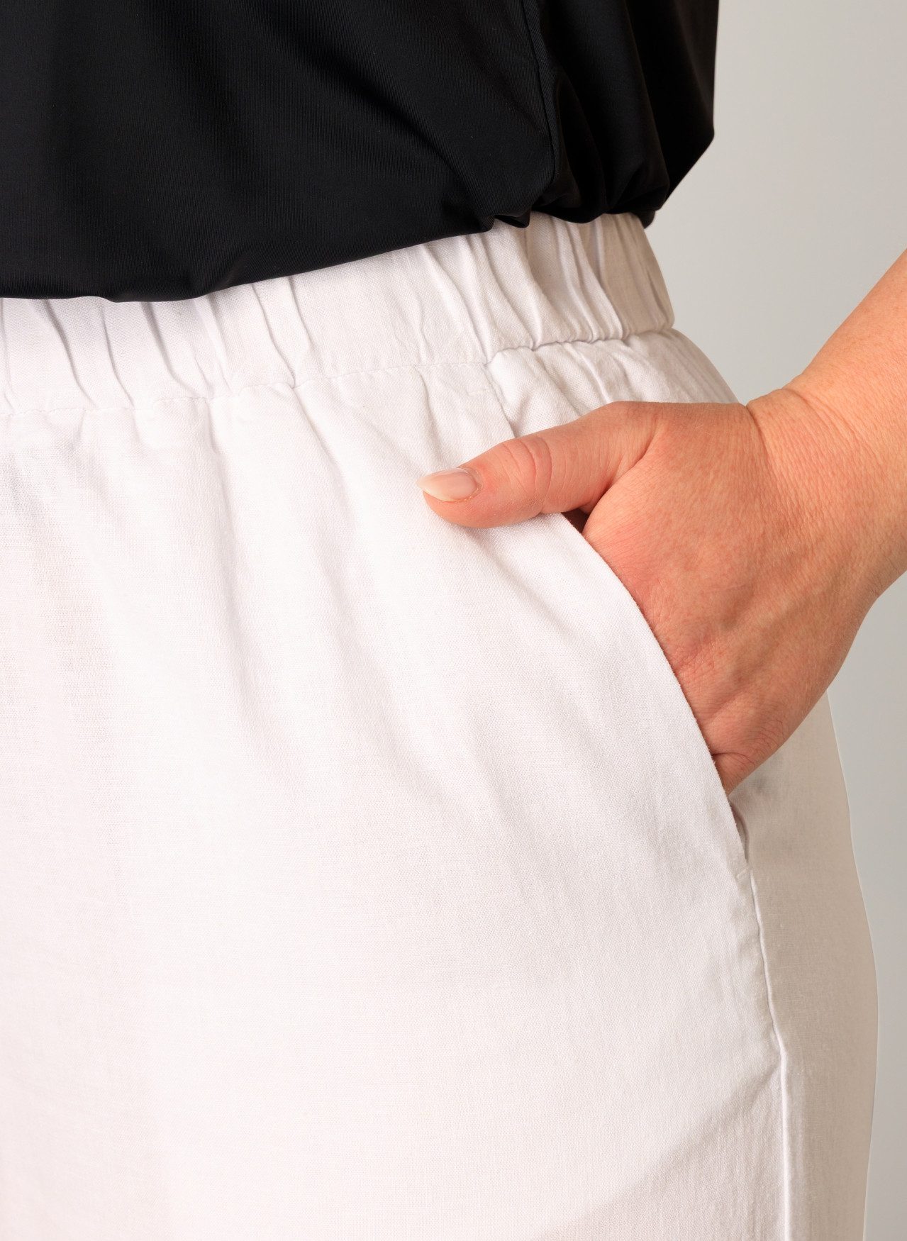 Base Level Curvy Linnen broek Yula