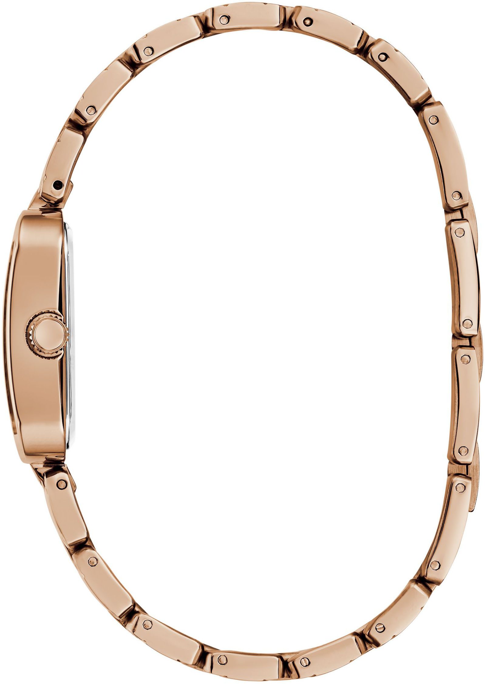Guess Kwartshorloge ISLA Horloge, dameshorloge, stalen armband