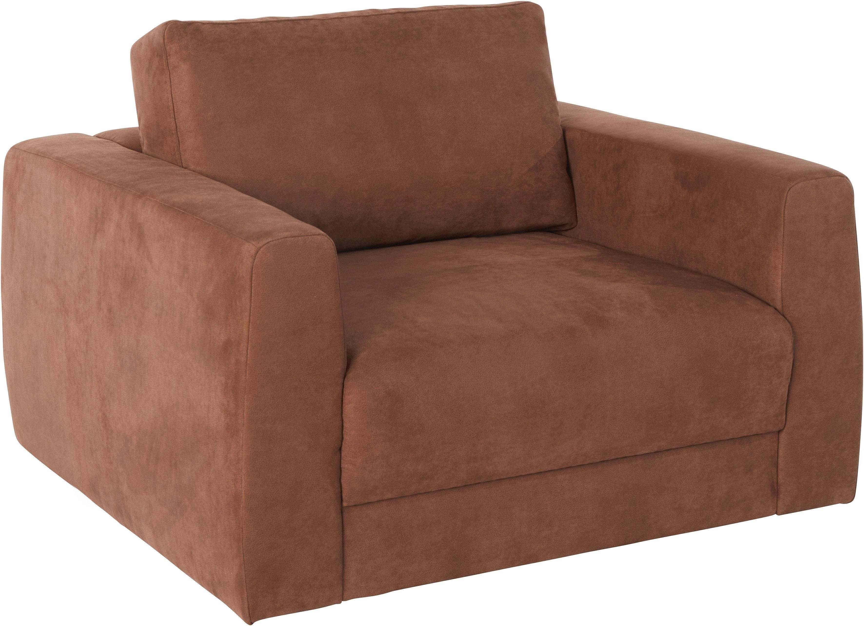 andas Fauteuil Hobro loungestoel in 3 stofkwaliteiten in vele kleuren, design by morten georgsen (1 stuk) fauteuils maat Luxe-microvezel leer-look