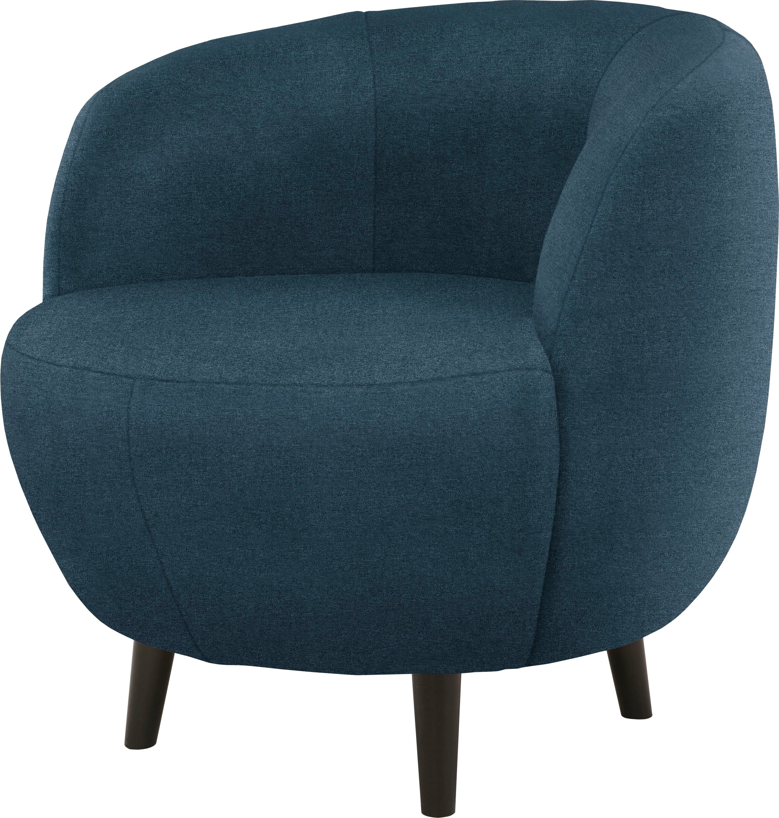 LOOKS BY WOLFGANG JOOP Fauteuil LOOKS XIV Cocktailsstoel rond model, perfect voor elk vertrek