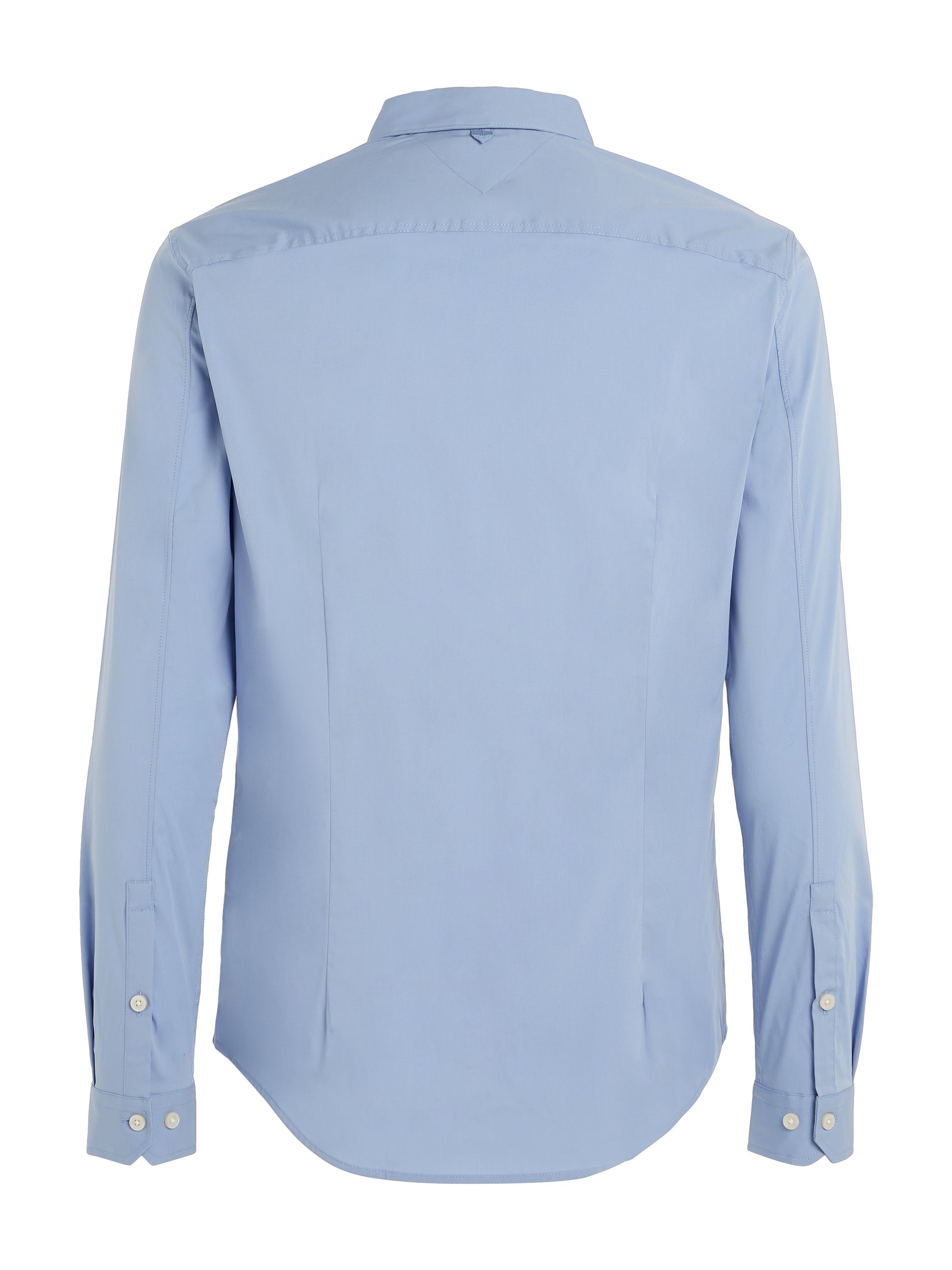 TOMMY JEANS Overhemd met lange mouwen Sabim Stretch Hemd Shirt Stretch shirt, premium, slim fit, met elastaan
