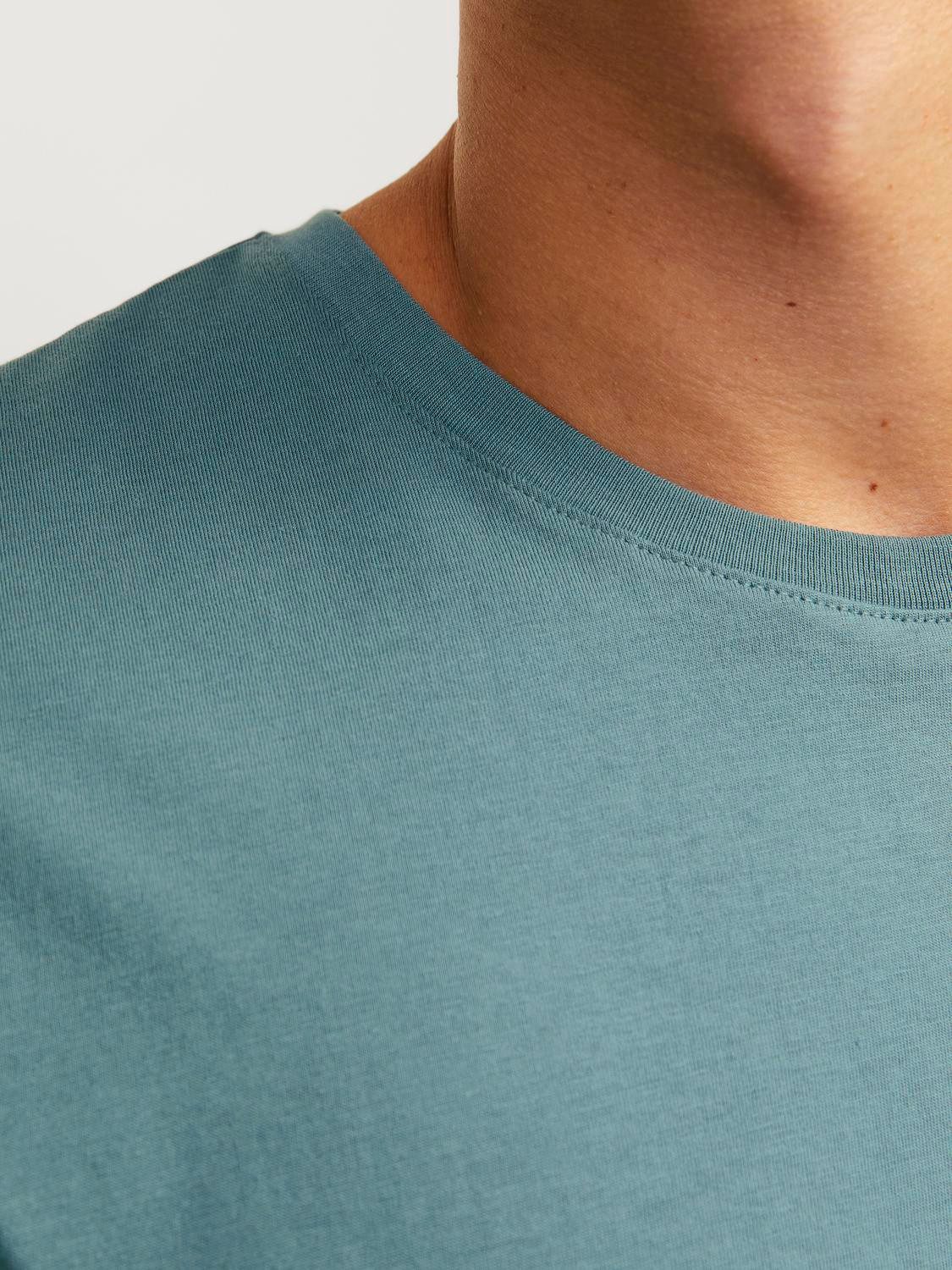 Jack & Jones Shirt met ronde hals JJEORGANIC BASIC TEE SS O-NECK NOOS