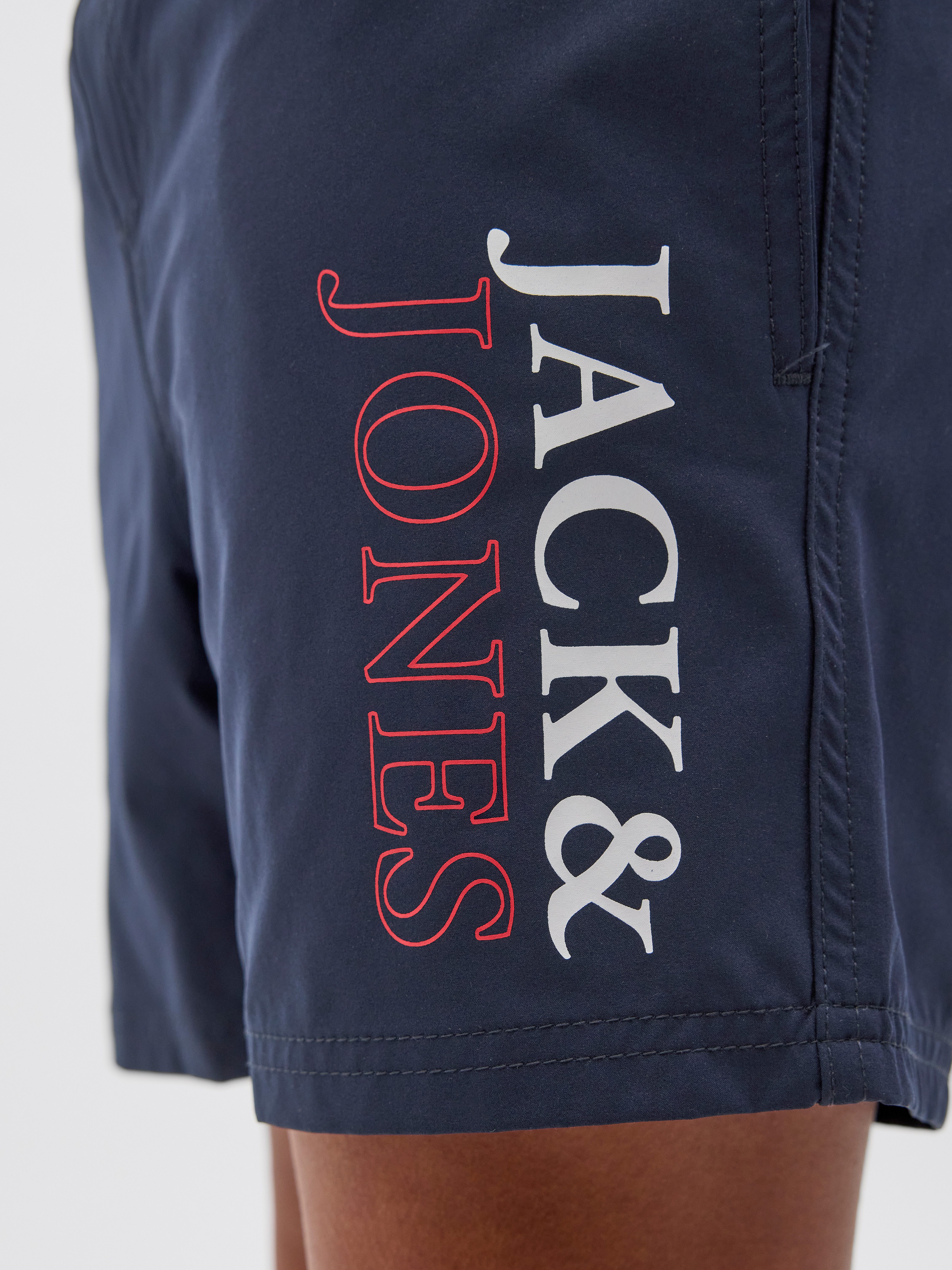 Jack & Jones Junior Zwemshort JPSTMAUI JJSWIM DOUBLE LOGO AKM SN JNR