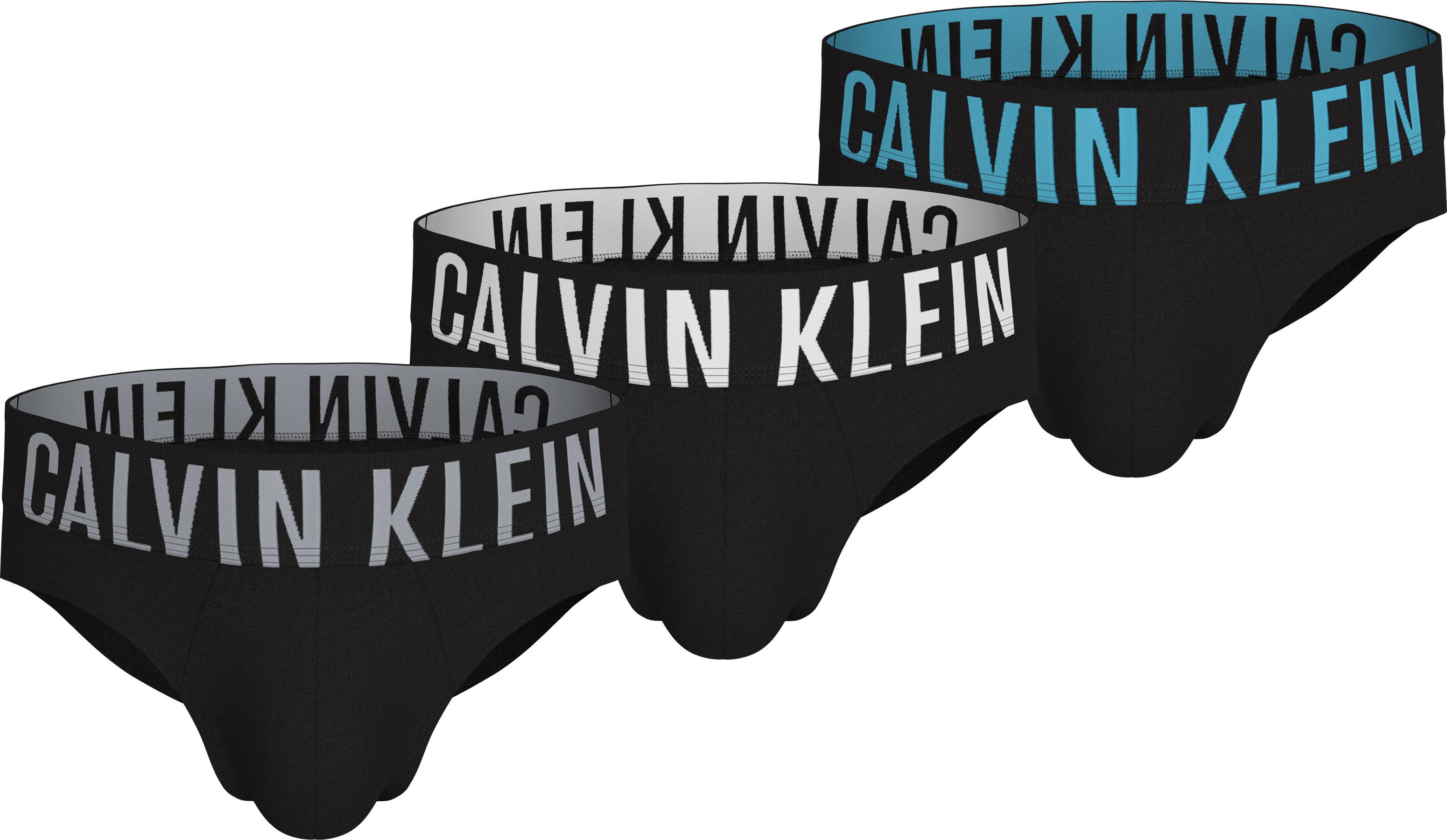 Calvin Klein Hipster HIP BRIEF 3PK met logo-stretchband (3 stuks)