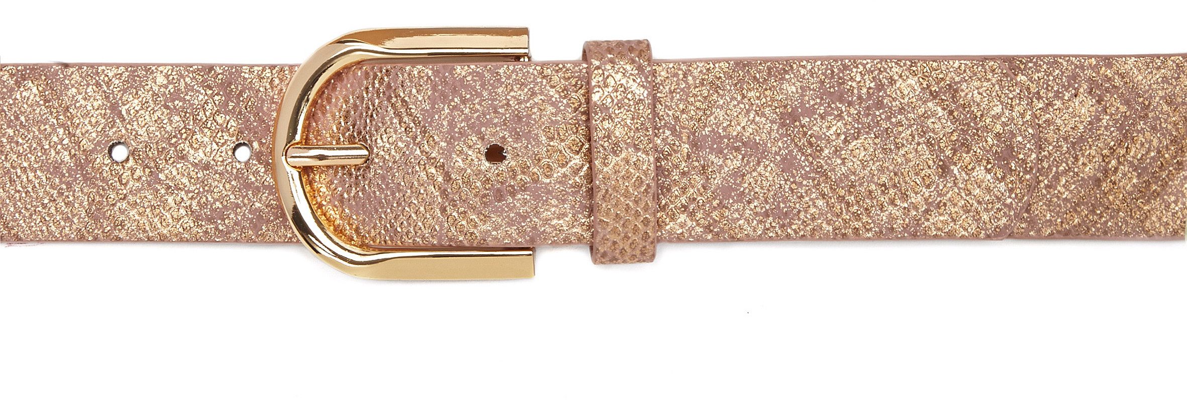 Lascana Heupriem Broekriem in metallic-look, riem, jeansriem