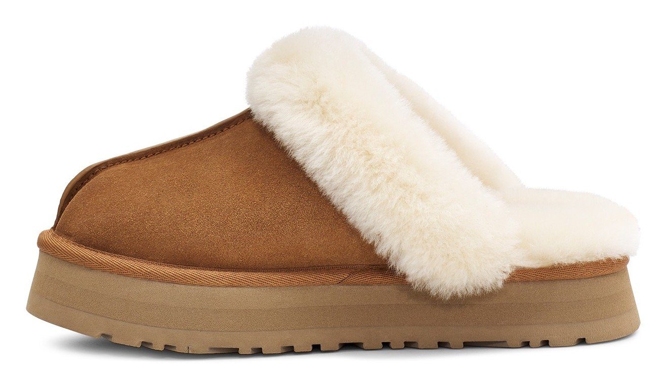 UGG Pantoffels DISQUETTE Huisslippers, huisschoen, klomp met trendy plateau