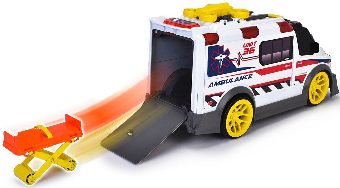 Dickie Toys Speelgoed-ambulance Ambulance met licht en geluid