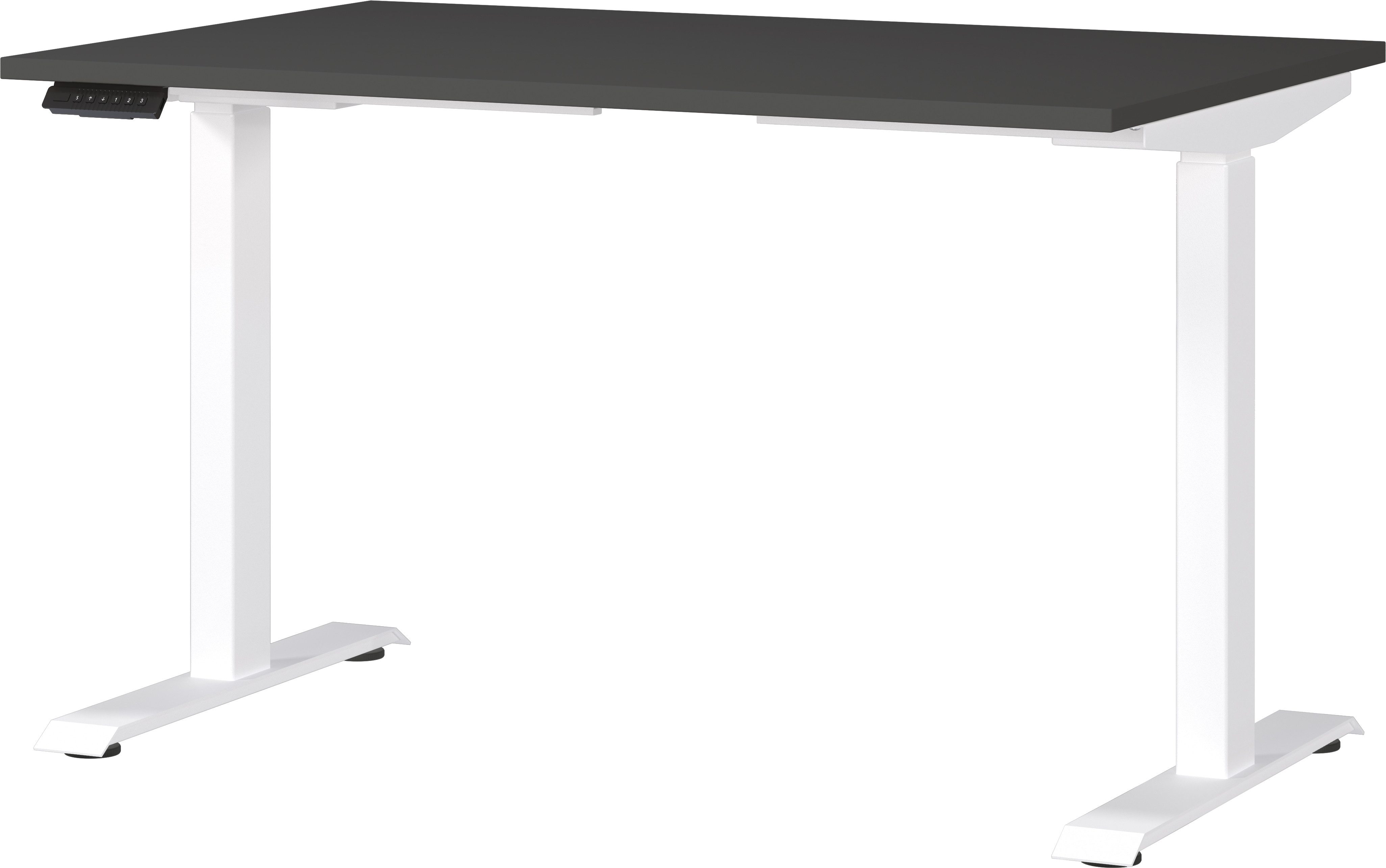 GERMANIA Bureau Jet, elektrisch in hoogte verstelbaar moderne kleurvariaties, breedte 120/140/160/180 cm, made in germany