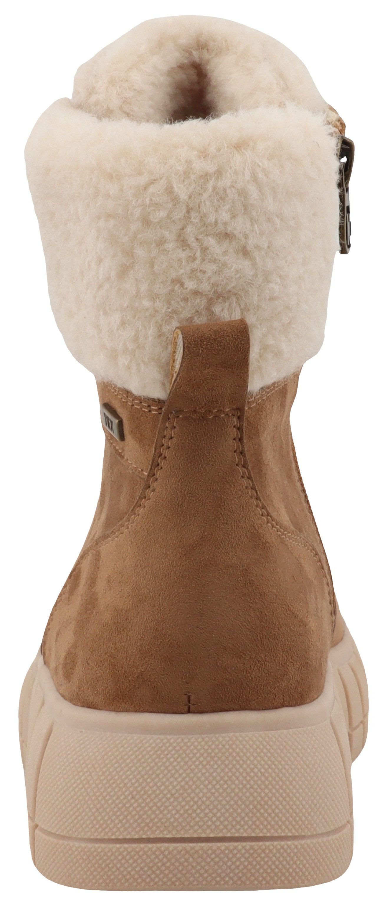 Tom Tailor Winterlaarzen sleehak, plateau, winterenkellaarsjes, veterschoenen, rits