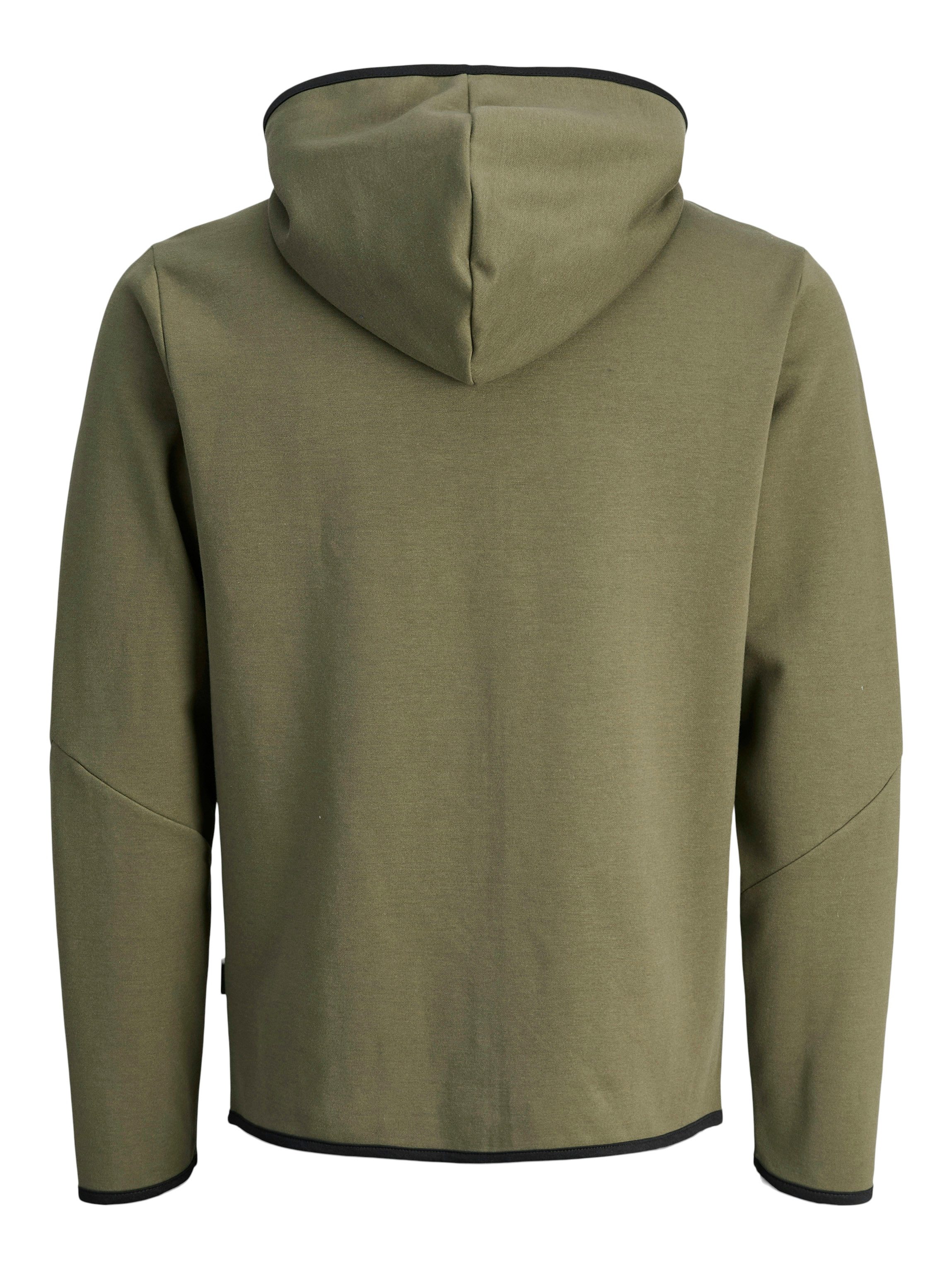 Jack & Jones Junior Capuchonsweatvest JCOFUSION SWEAT ZIP HOOD NOOS JNR
