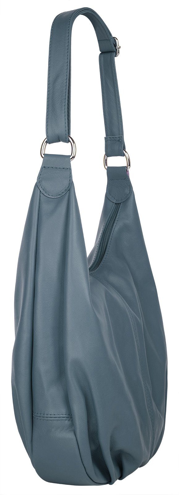 Cluty Shopper echt leer, made in italy