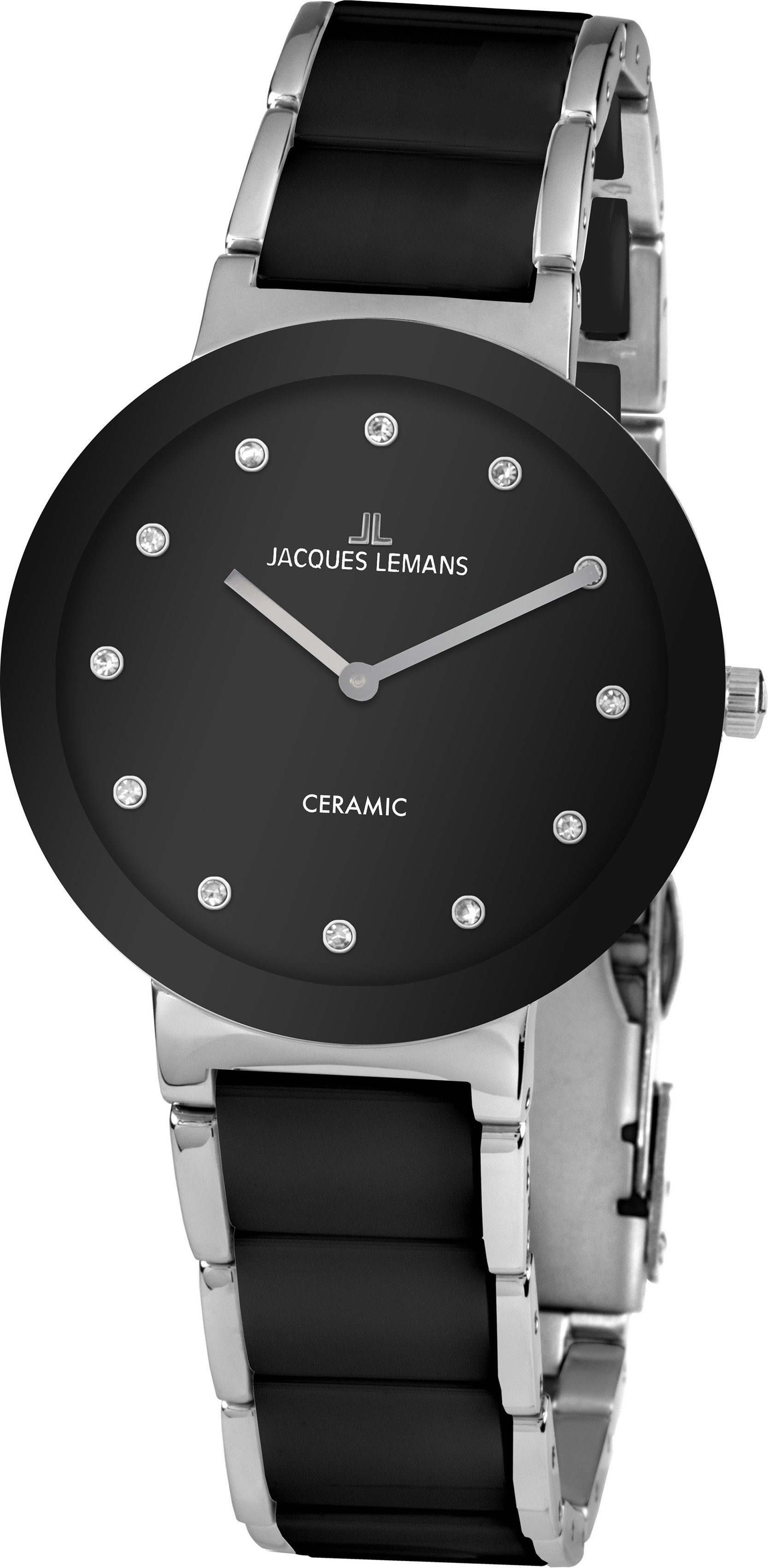 Jacques Lemans kwartshorloge High-Tech Ceramic, 42-7G