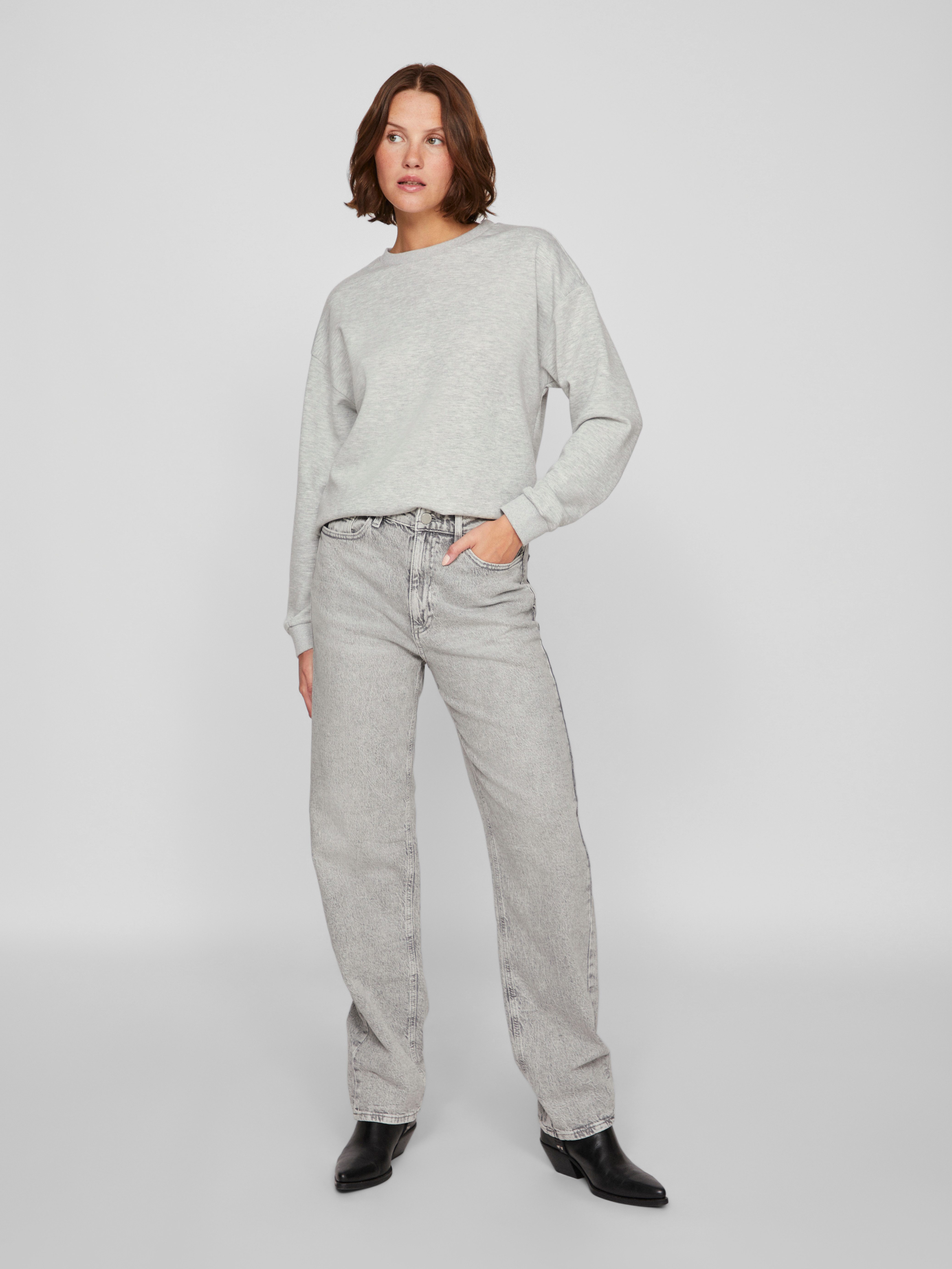 Vila Sweatshirt VISANDY L/S SWEAT TOP - NOOS
