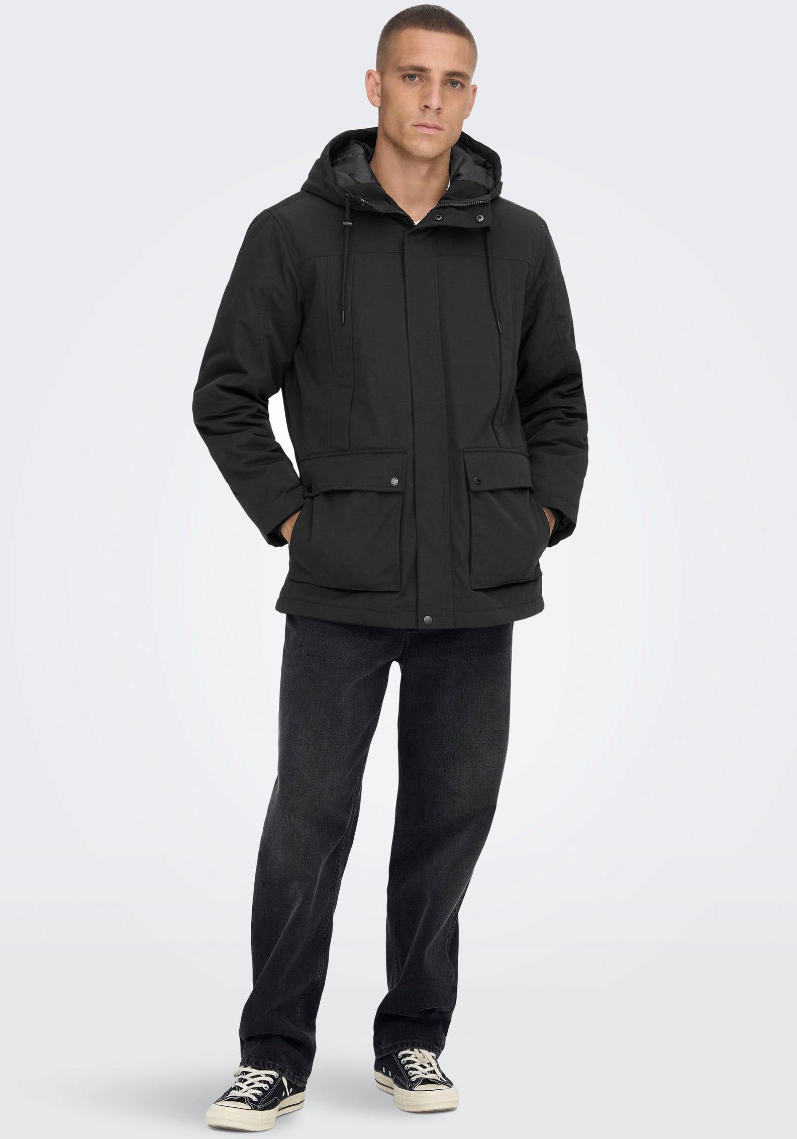 ONLY & SONS Lang jack ONSJAYDEN PARKA NOOS OTW VD
