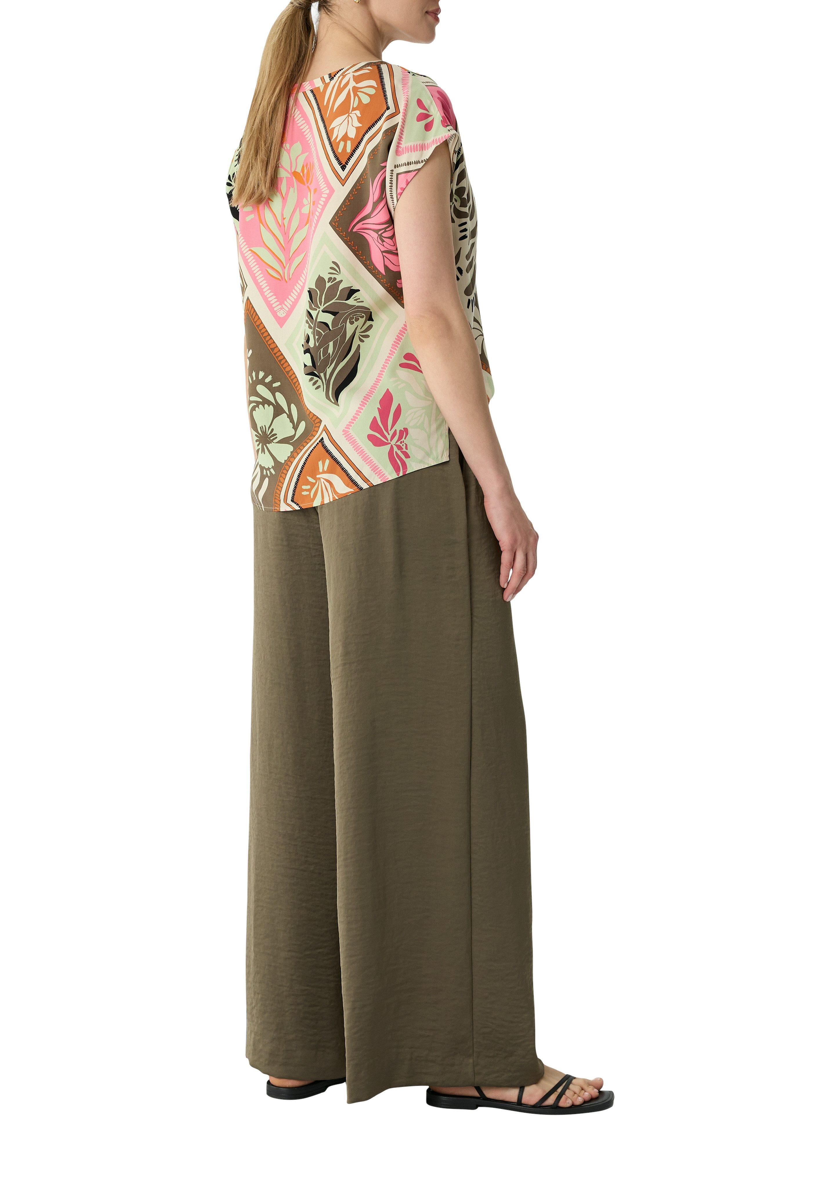 Comma Shirtblouse met print all-over
