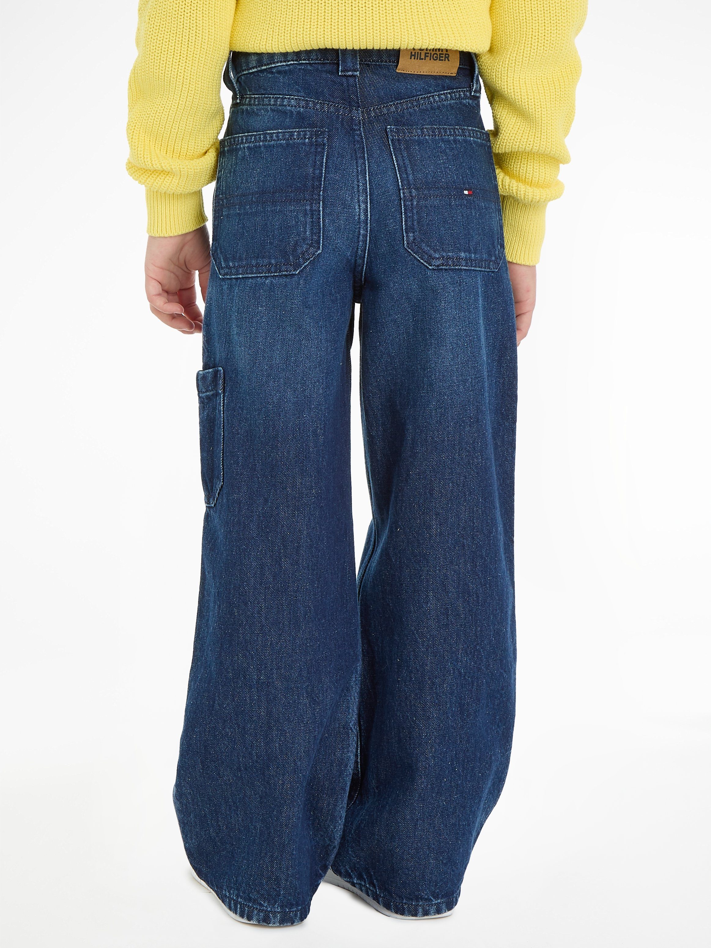 Tommy Hilfiger Cargo jeans MABEL CARGO in donkere wassing