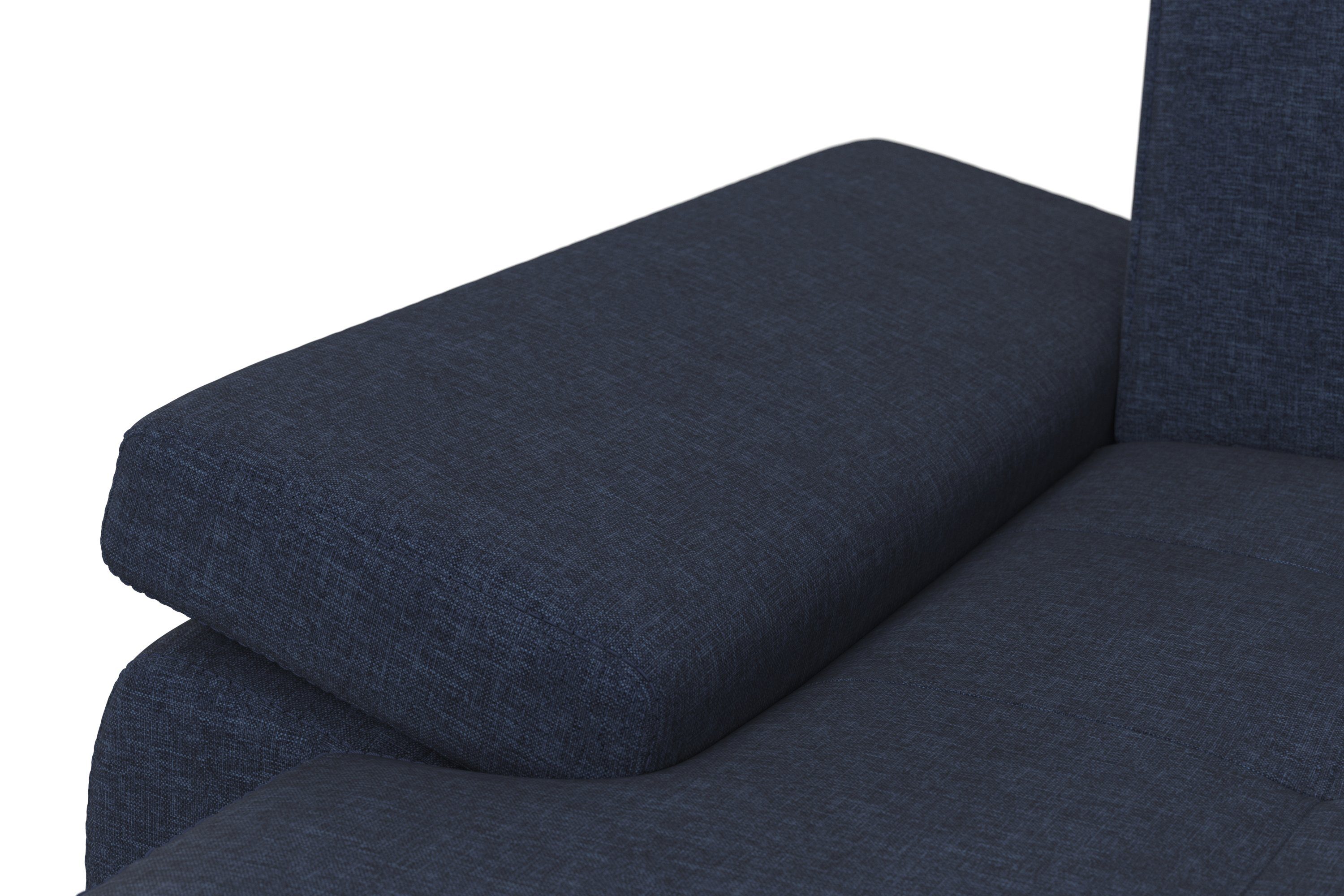 DOMO collection Zithoek Capelo, comfortabel, duidelijke lijnen kenmerken dit ontwerp, U-Vorm met verstelbare armleuningen, naar keuze met slaapfunctie, binnenvering