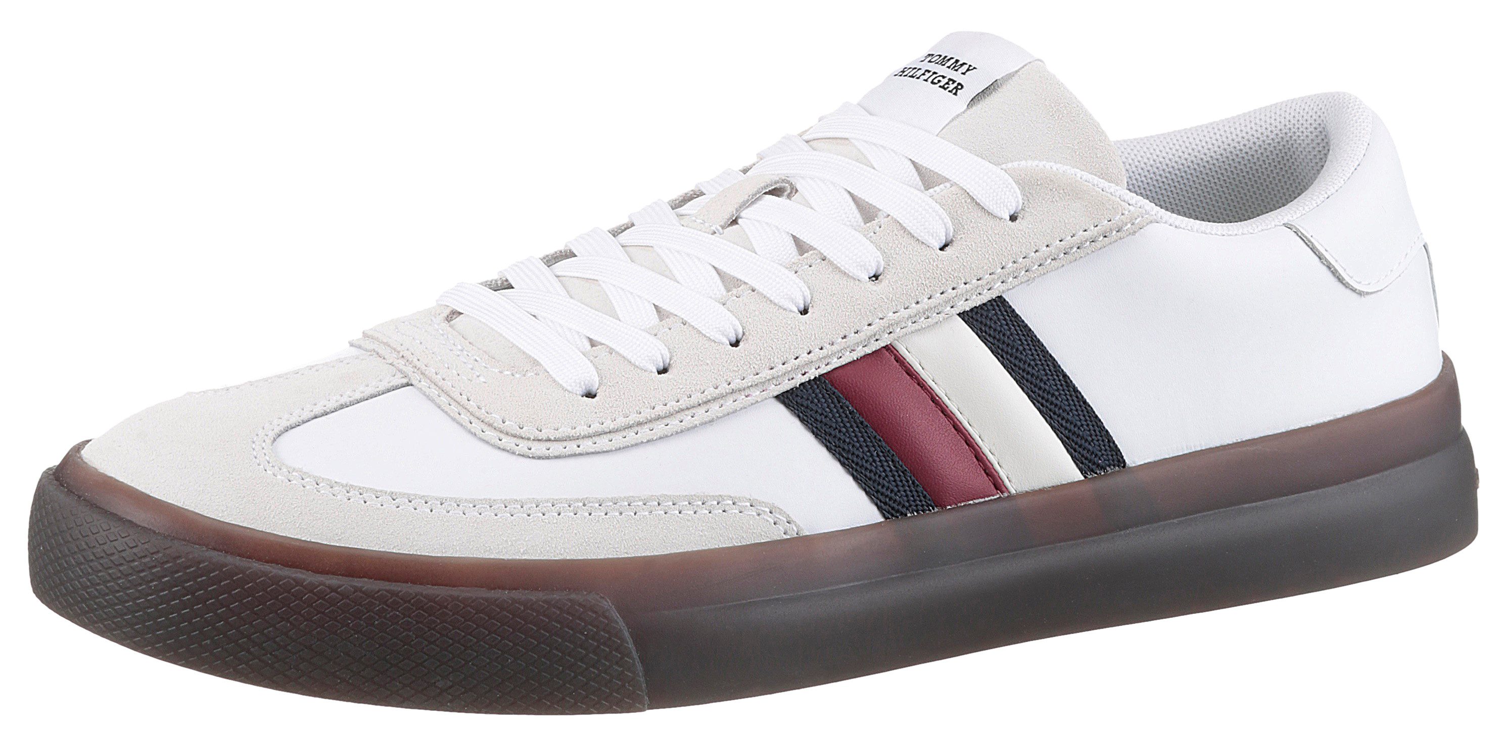 Tommy Hilfiger Sneakers TH CUPSET TERRACE , vrijetijdsschoen, lage schoen, veterschoen met zijstrepen