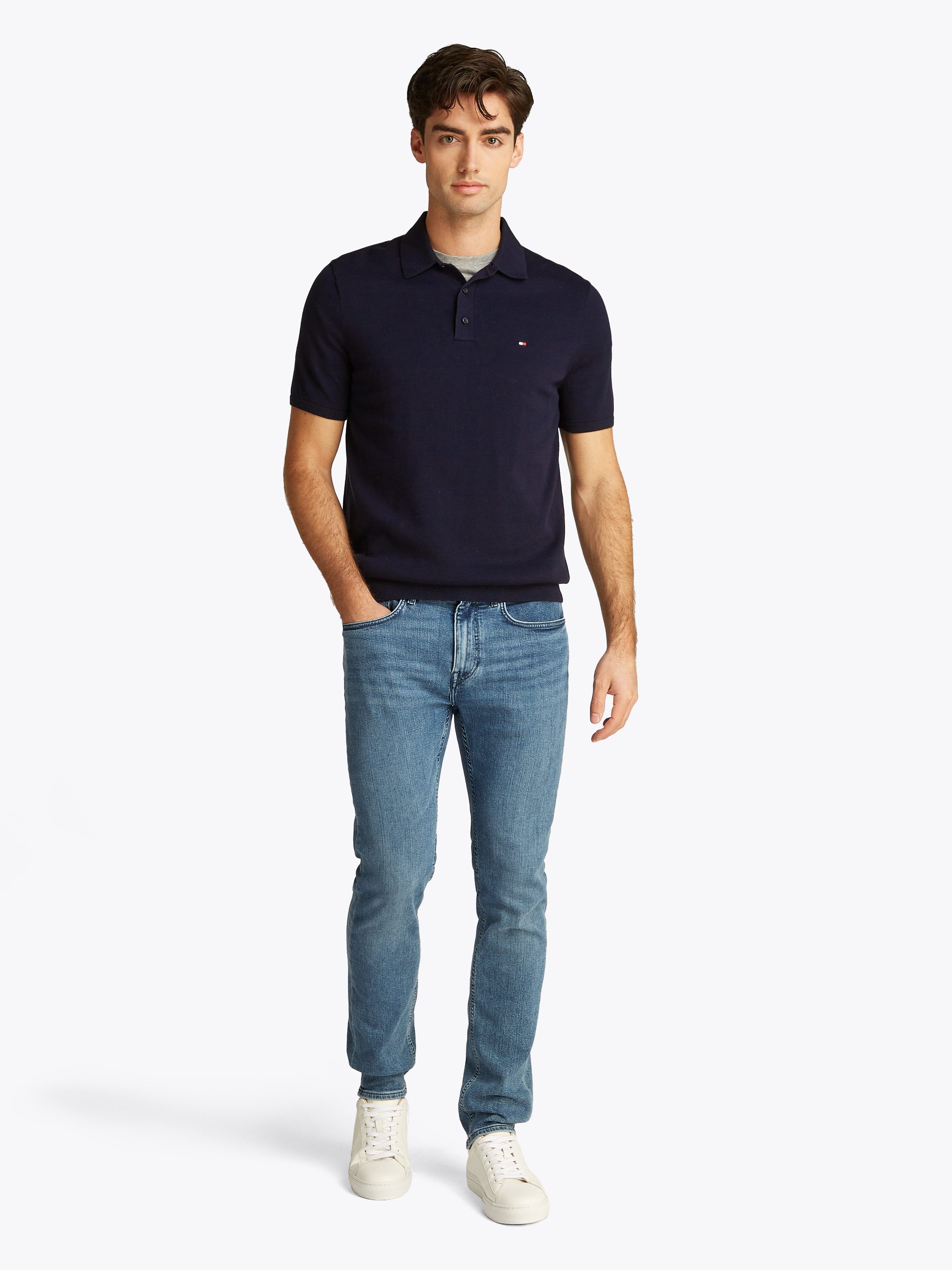 Tommy Hilfiger Poloshirt ESSENTIAL COTTON KNITTED POLO
