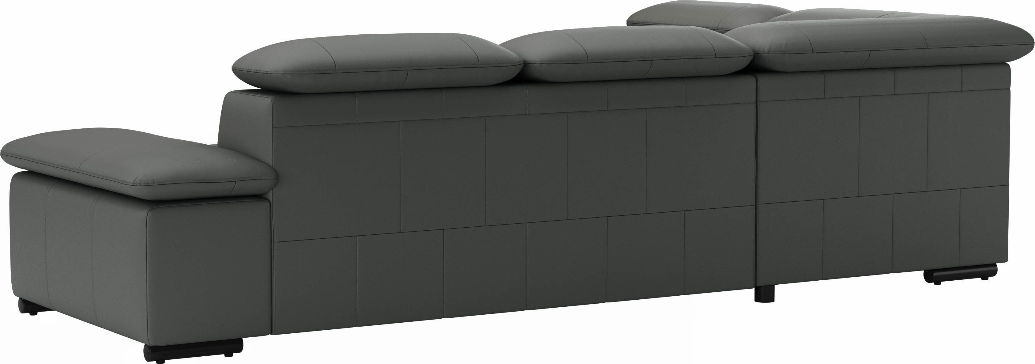 sit&more Hoekbank Alcudia L-vorm met armverstelling, optionele hoofdeindverstelling en bedfunctie