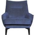 furninova loungestoel willow prettige loungestoel in scandinavisch design blauw