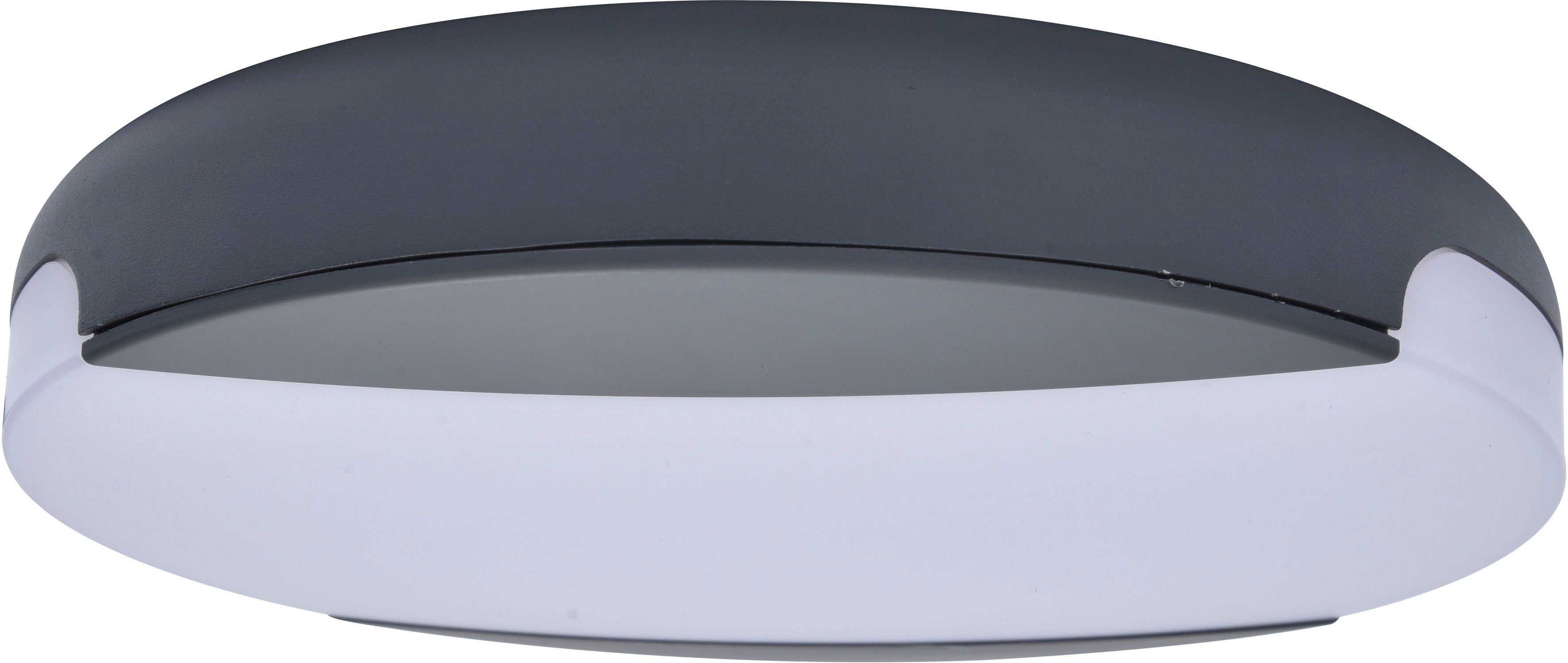 LUTEC Ledplafondlamp voor buiten SWEEP Kelvin-schakelaar, lichtkleur instelbaar (1 stuk)