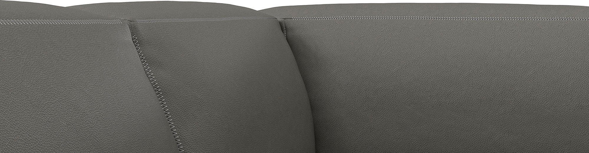 FLEXLUX Hoekbank Lucera, super comfortabel door hoogwaardige zitconstructie met koudschuim
