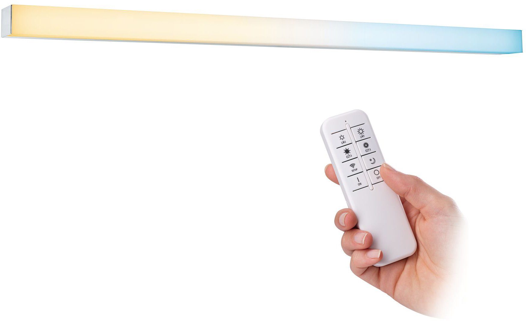 Paulmann Wandlamp Tova Badkamerlamp, spiegel lamp (1 stuk) plafondlampen zilver