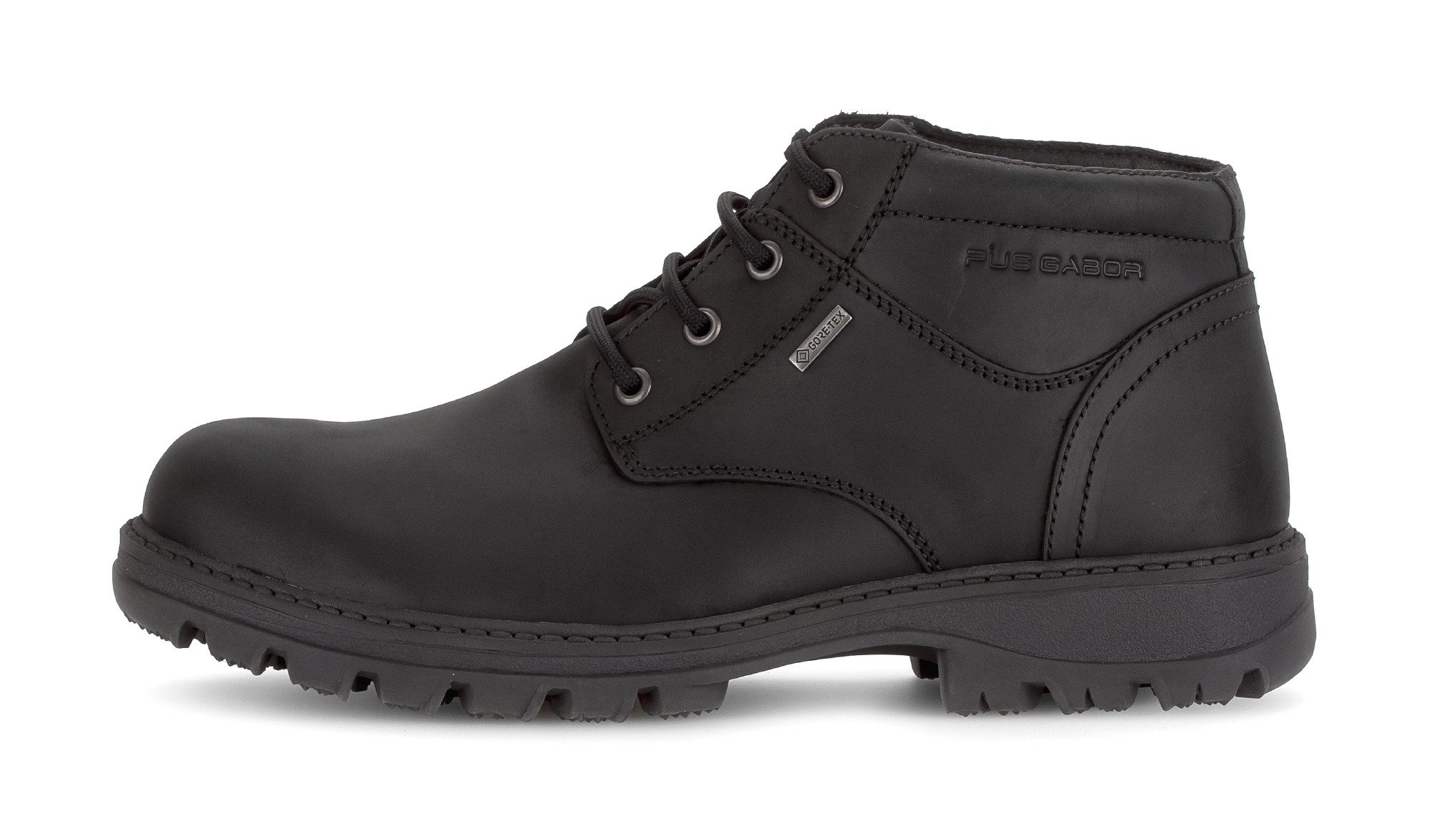Pius Gabor Winterlaarzen , veterschoenen, outdoorschoen met logo, wijdte g (= wijd)