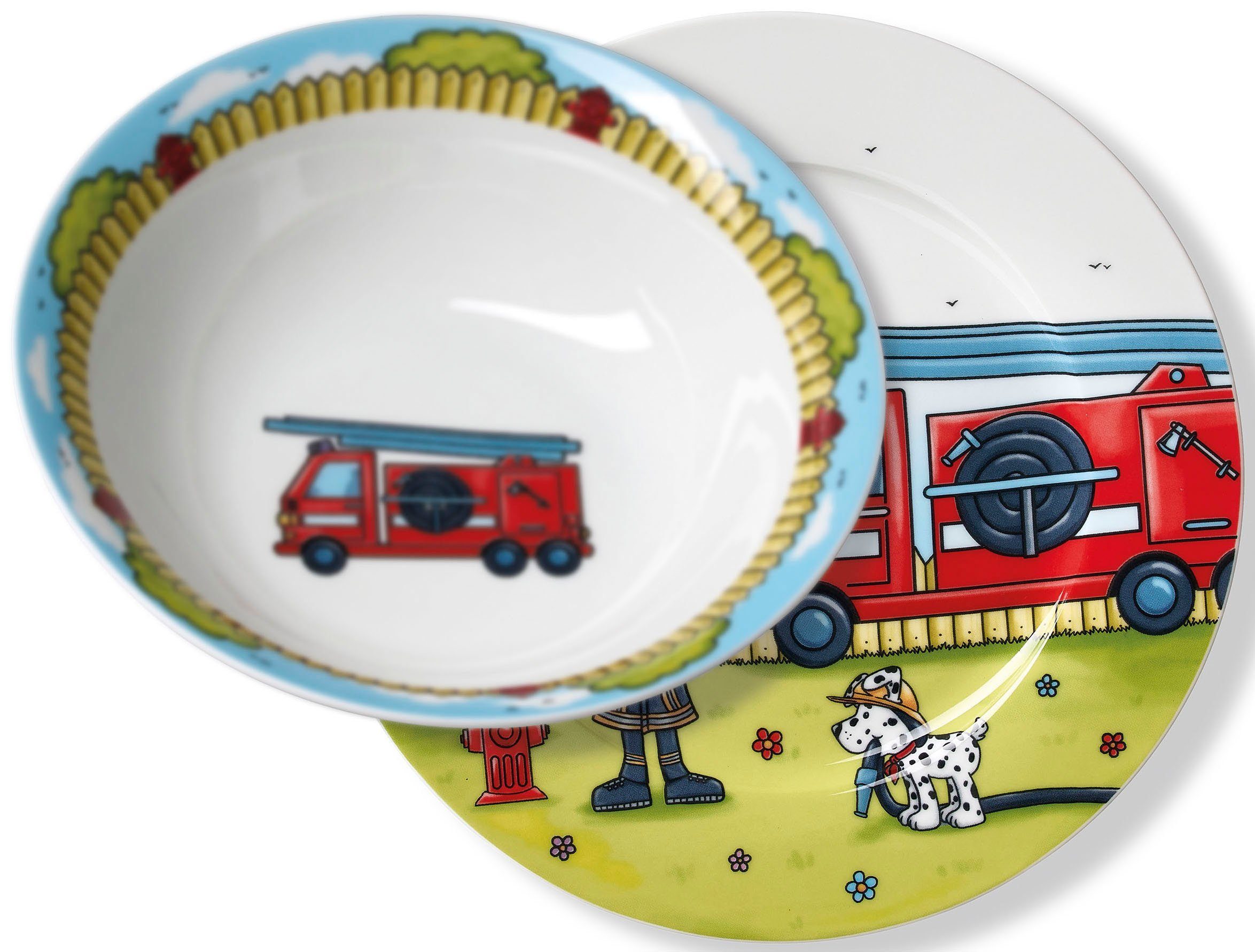 Ritzenhoff & Breker Kinderservies-set Brandweerman Bernie (set, 3-delig)